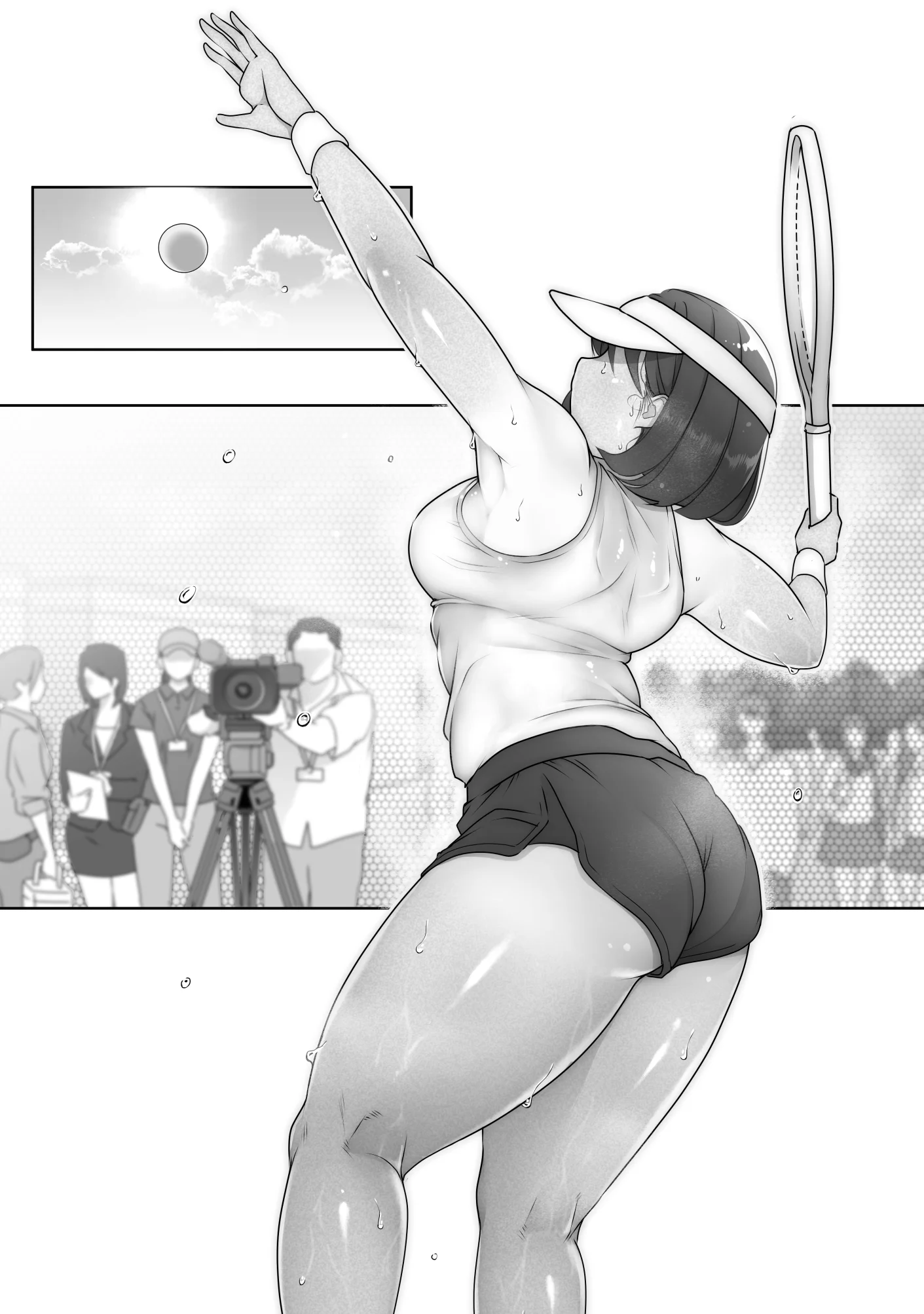 テニス部は野球部の手に堕ちました 学園もの・スポーツ・バイオレンス サンプル13ページ目（ダンシングボイ〜ン）