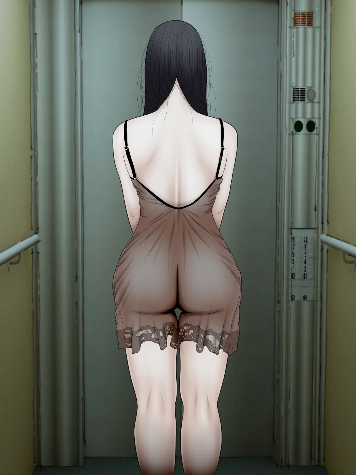 貞セ子〜ソレは男をダメにする最恐地縛霊〜 ホラー 拘束 巨乳 サンプル8ページ目（水無月三日）