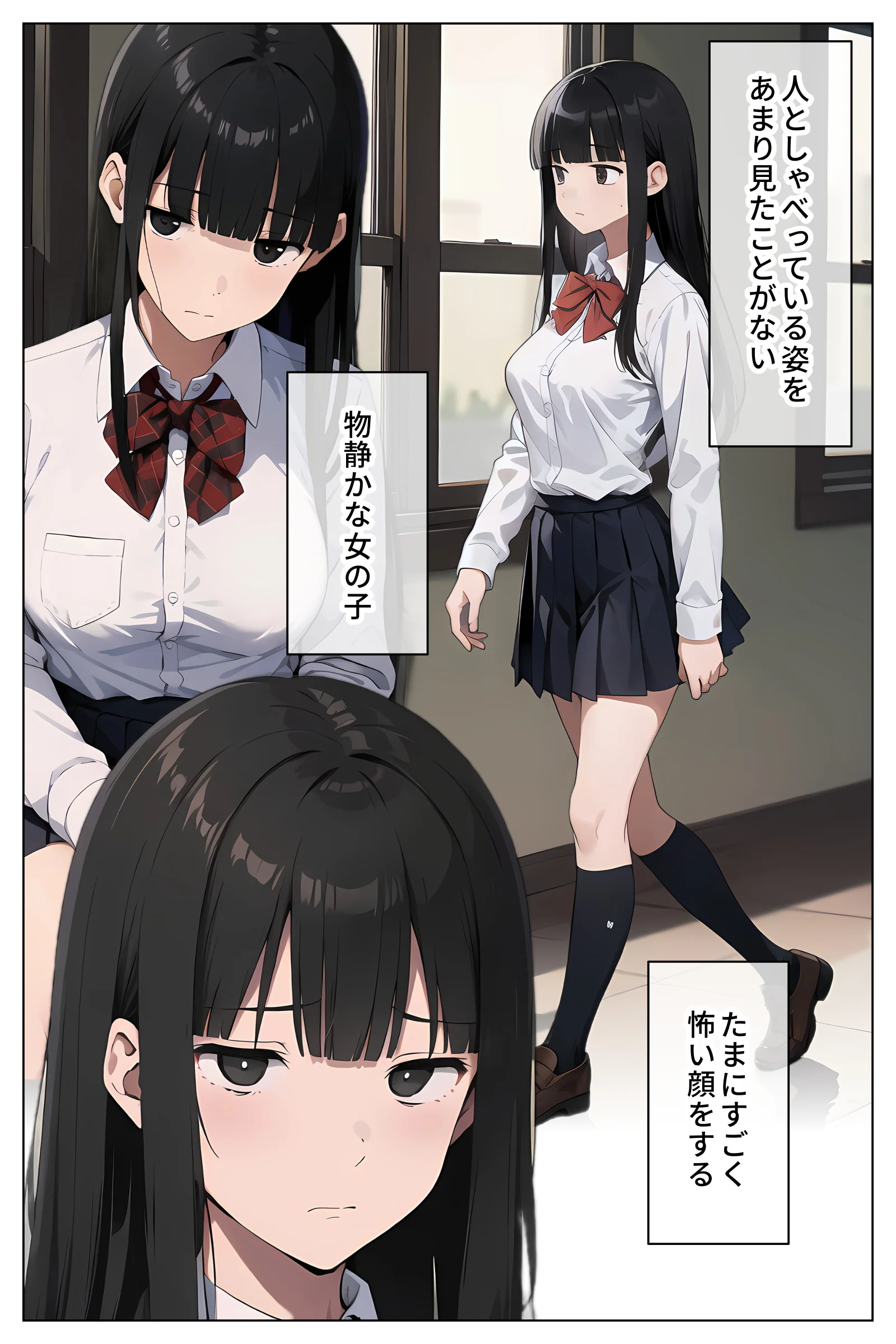 性欲処理で見抜きさせてくれる学校2 制服・学園もの・ぶっかけ サンプル6ページ目（Minuki Creating Machine）