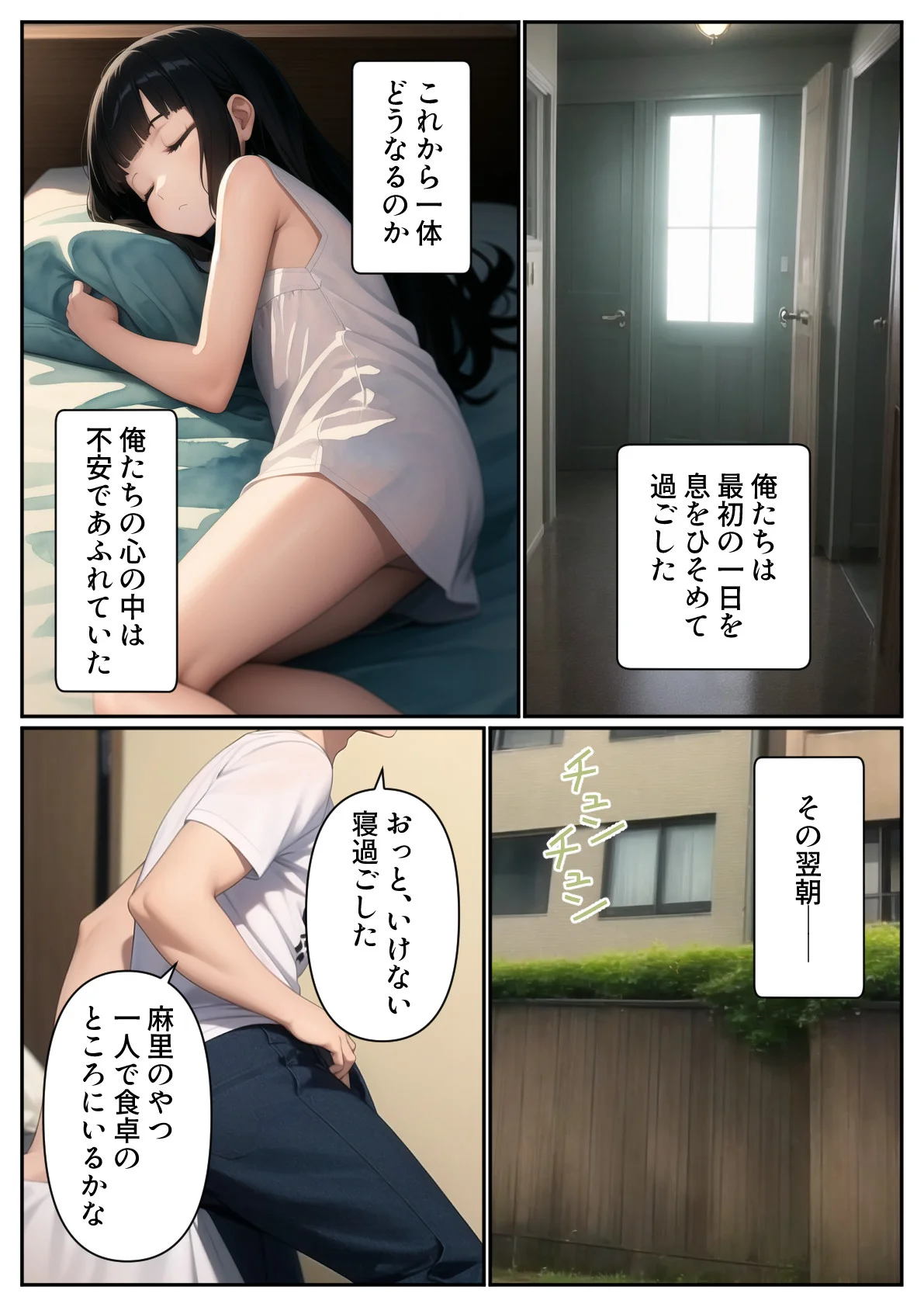 妹がゾンビになったので性処理に使わせてもらいます 処女・水着・近親相姦 サンプル4ページ目（パルテノンの宴）