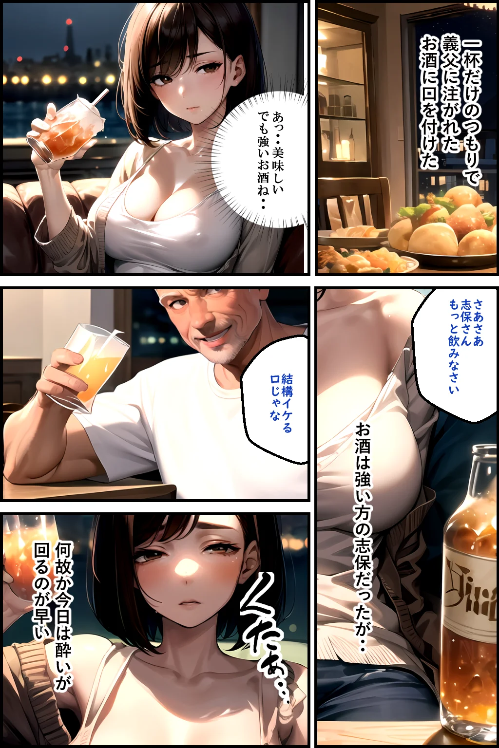 義父の計画 2 〜夫婦妊活計画崩壊〜 志保編 異物挿入・人妻・主婦・巨乳 サンプル22ページ目（ピンク堂書店）