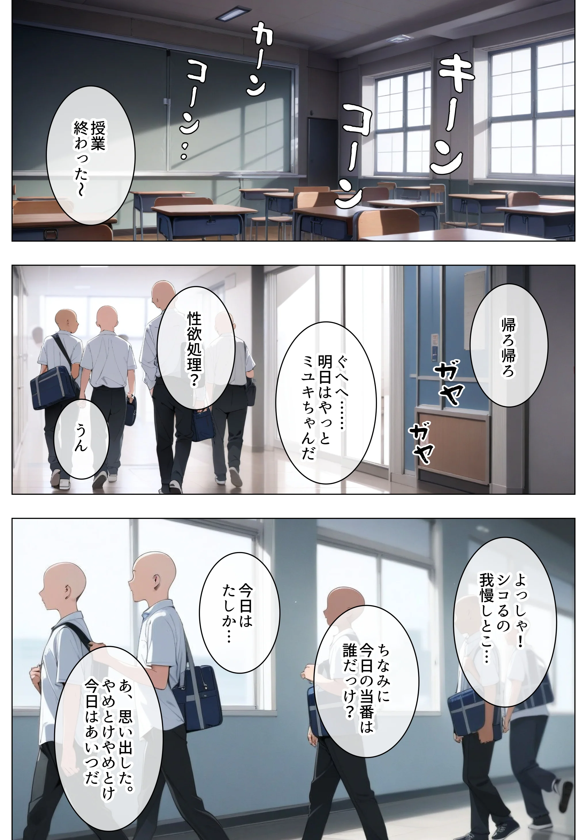 目つき悪いギャルで性欲処理 オナサポ・ギャル・ツンデレ サンプル2ページ目