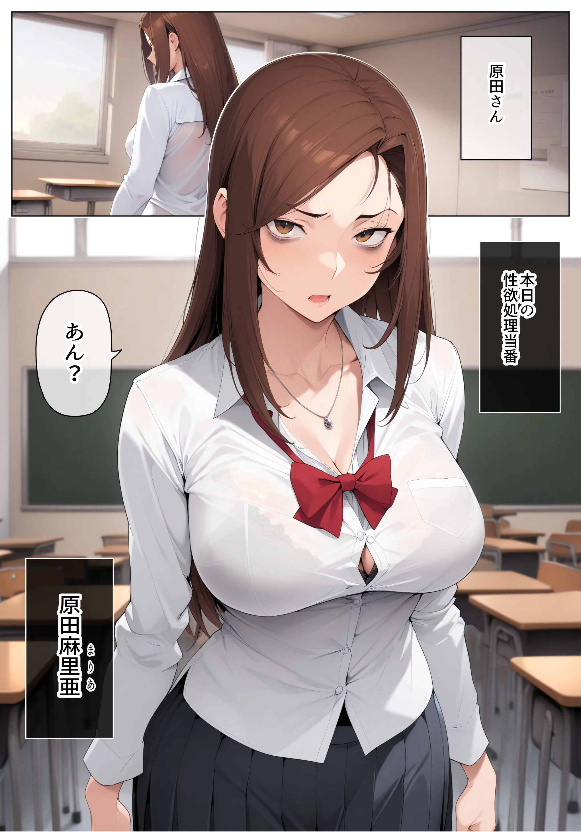 目つき悪いギャルで性欲処理 オナサポ・ギャル・ツンデレ サンプル3ページ目