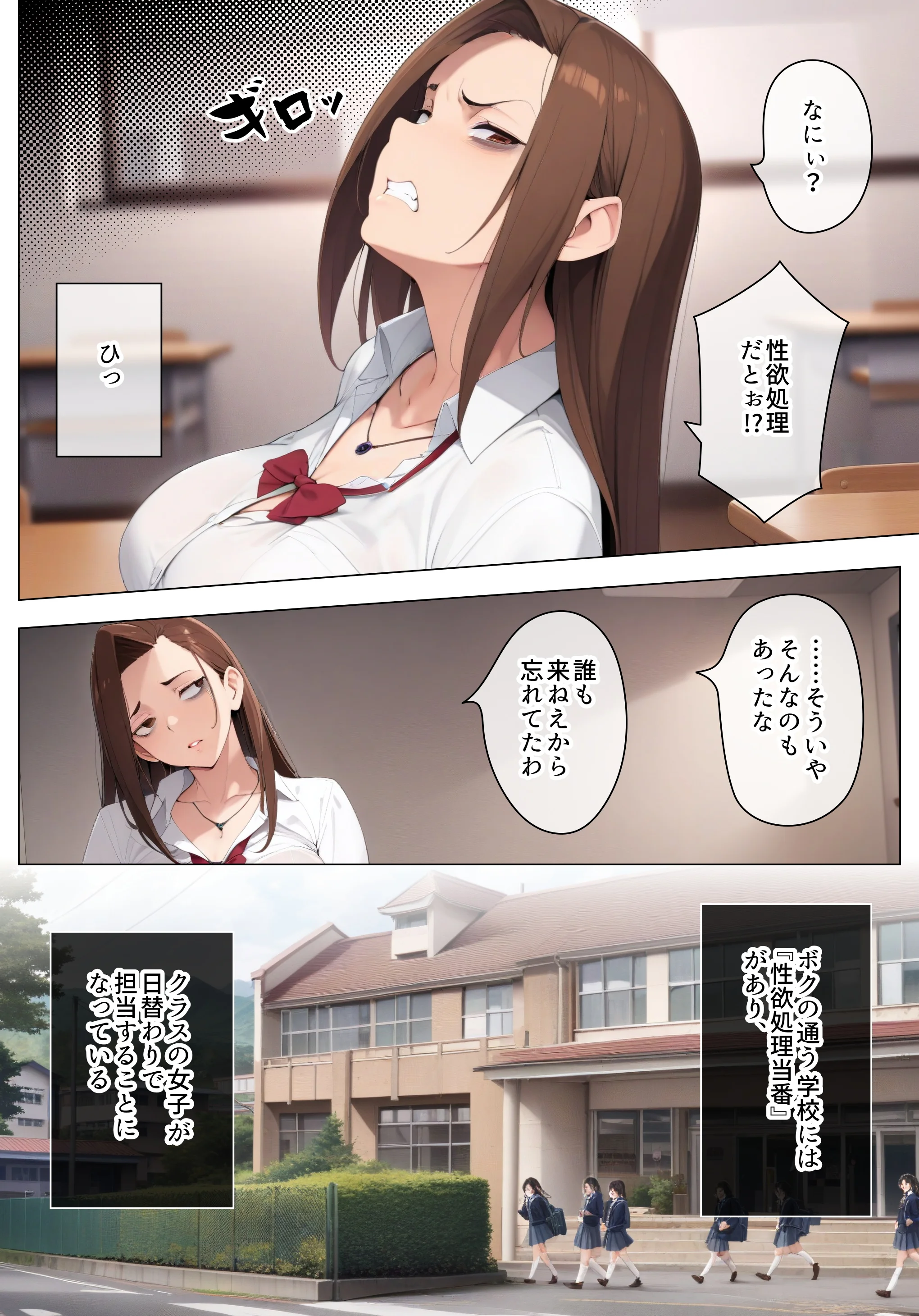 目つき悪いギャルで性欲処理 オナサポ・ギャル・ツンデレ サンプル5ページ目