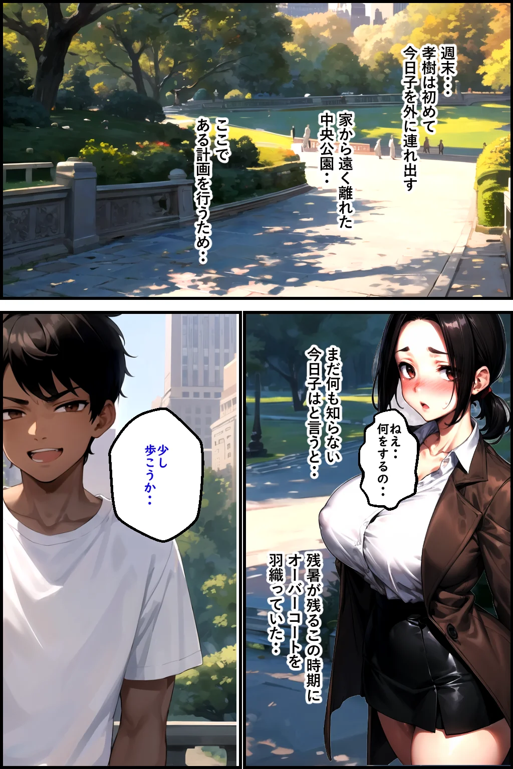巨乳義母Mの目覚め 下巻 ＜マゾ牝覚醒編＞ 拘束・辱め・異物挿入 サンプル10ページ目（ピンク堂書店）