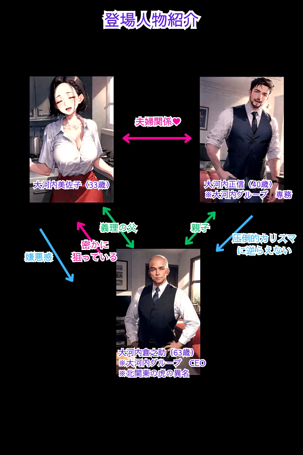 義父の計画 3 〜代理出産あなたのために〜 美佐子編 異物挿入・人妻・主婦・巨乳 サンプル2ページ目（ピンク堂書店）