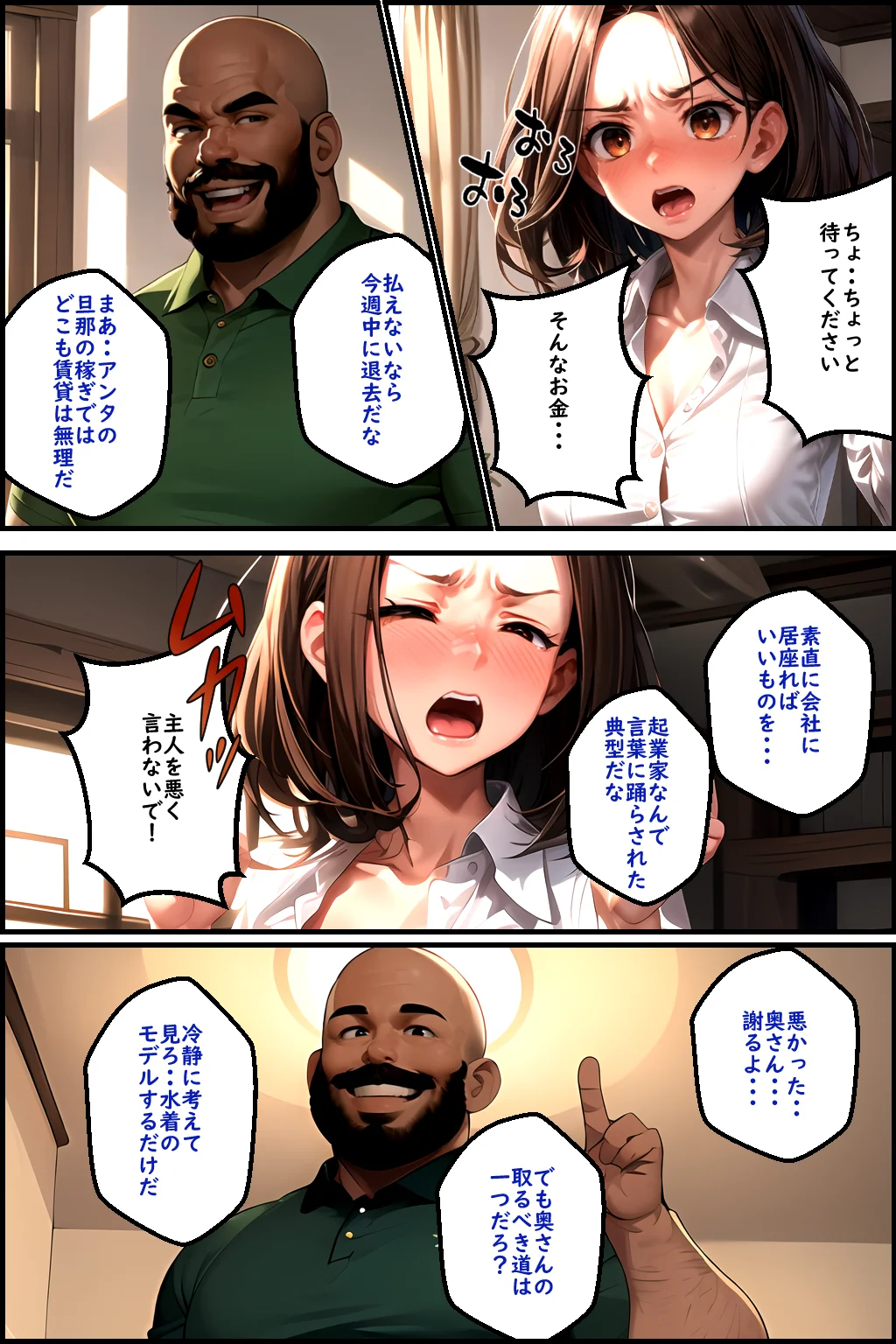 新 人妻専従契約 〜家賃滞納の代償は恥辱のハメ撮り撮影〜 異物挿入・人妻・主婦・巨乳 サンプル13ページ目（ピンク堂書店 二号館）