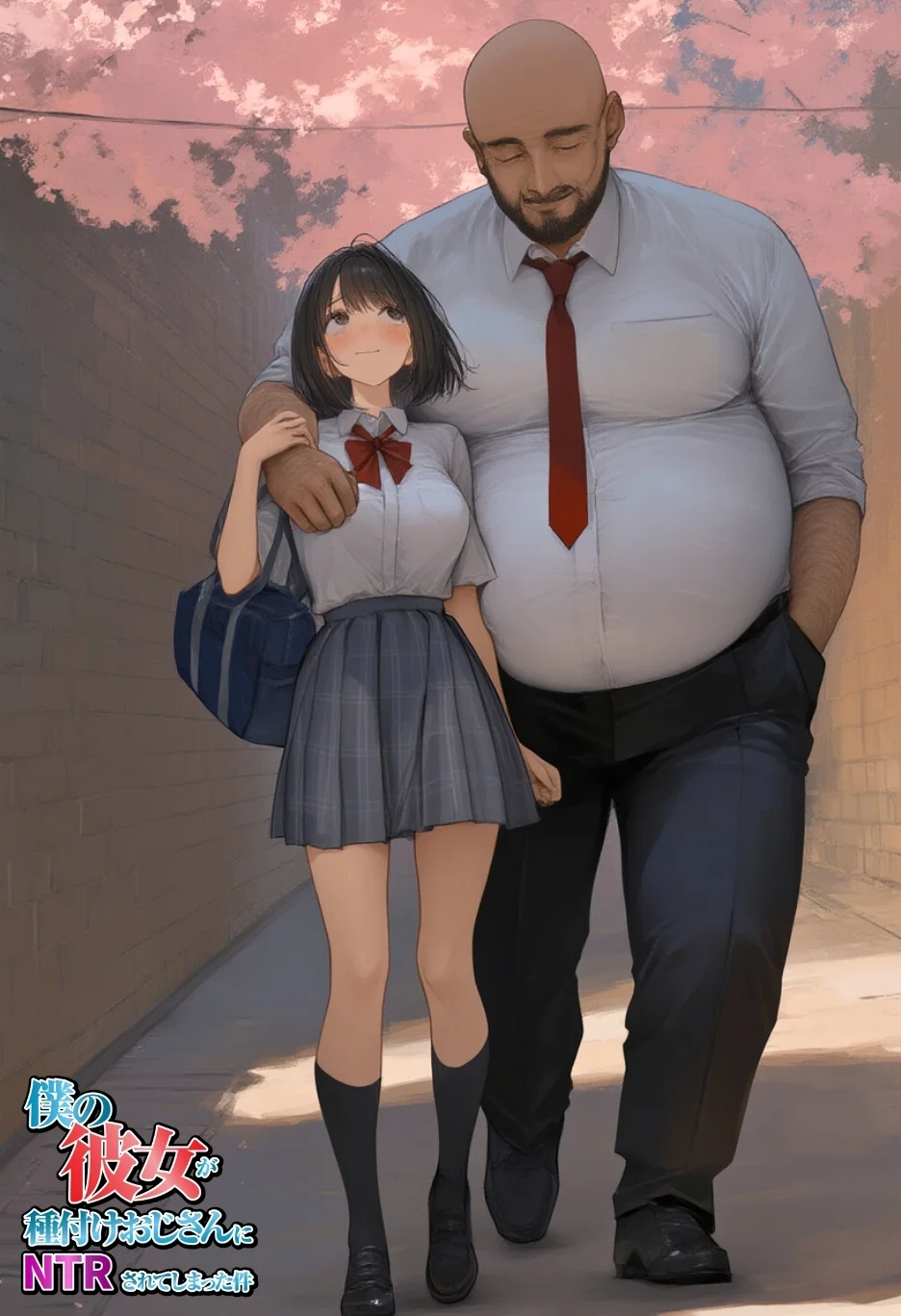 僕の彼女が種付けおじさんにNTRされてしまった件3巻 体操着・ブルマ・寝取り・寝取られ・NTR・フェラ サンプル20ページ目（竿役が種付けおじさんじゃないとヌケないんだが・・・）