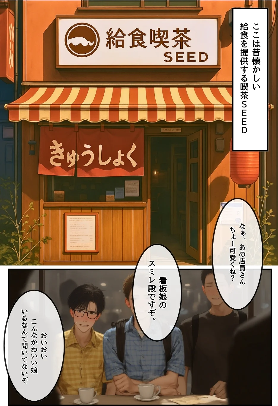 僕の彼女が種付けおじさんにNTRされてしまった件3巻 体操着・ブルマ・寝取り・寝取られ・NTR・フェラ サンプル28ページ目（竿役が種付けおじさんじゃないとヌケないんだが・・・）