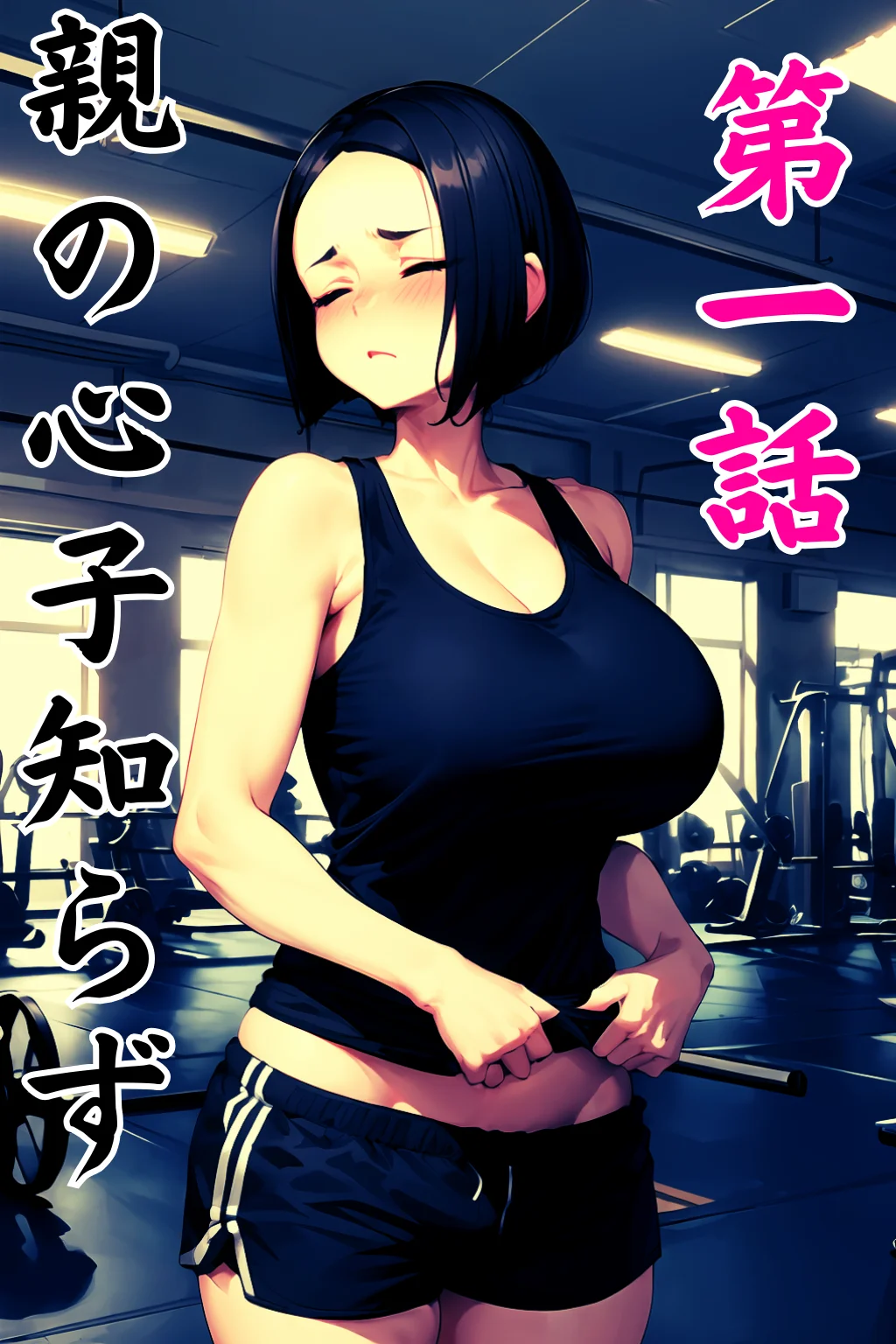 母娘娯楽（ゲーム）〜娘の彼氏に堕とされて〜 母親編 制服・異物挿入・人妻・主婦 サンプル4ページ目（ピンク堂書店）