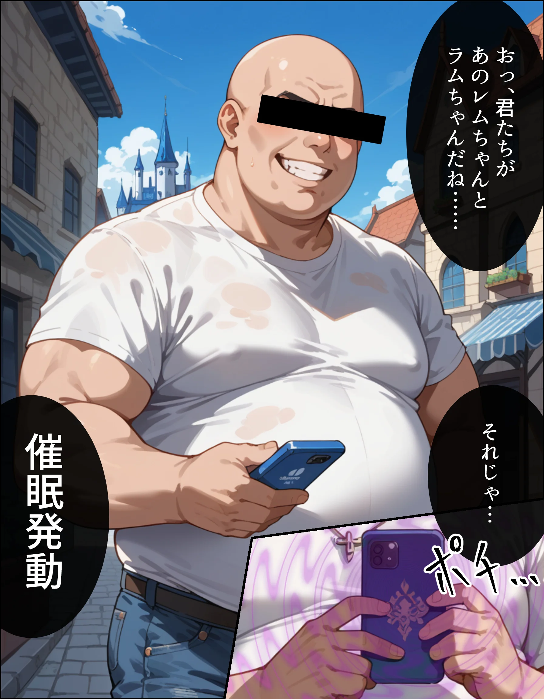 Re:ゼロから始める催●NTR 辱め・巨乳・寝取り・寝取られ・NTR サンプル5ページ目（clubB）