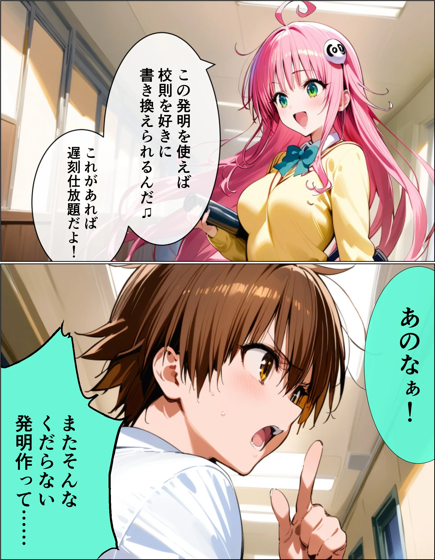 校則改変催●-ToL●VEるヒロインを洗脳して全員寝取る話- 辱め・巨乳・寝取り・寝取られ・NTR サンプル6ページ目（clubB）