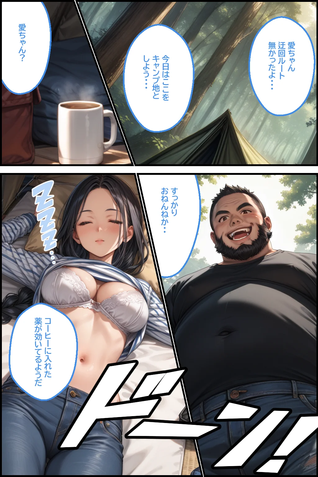 最愛の妻を信頼する上司に寝取られました。前編 人妻・主婦・巨乳・野外・露出 サンプル6ページ目（飛龍革命）