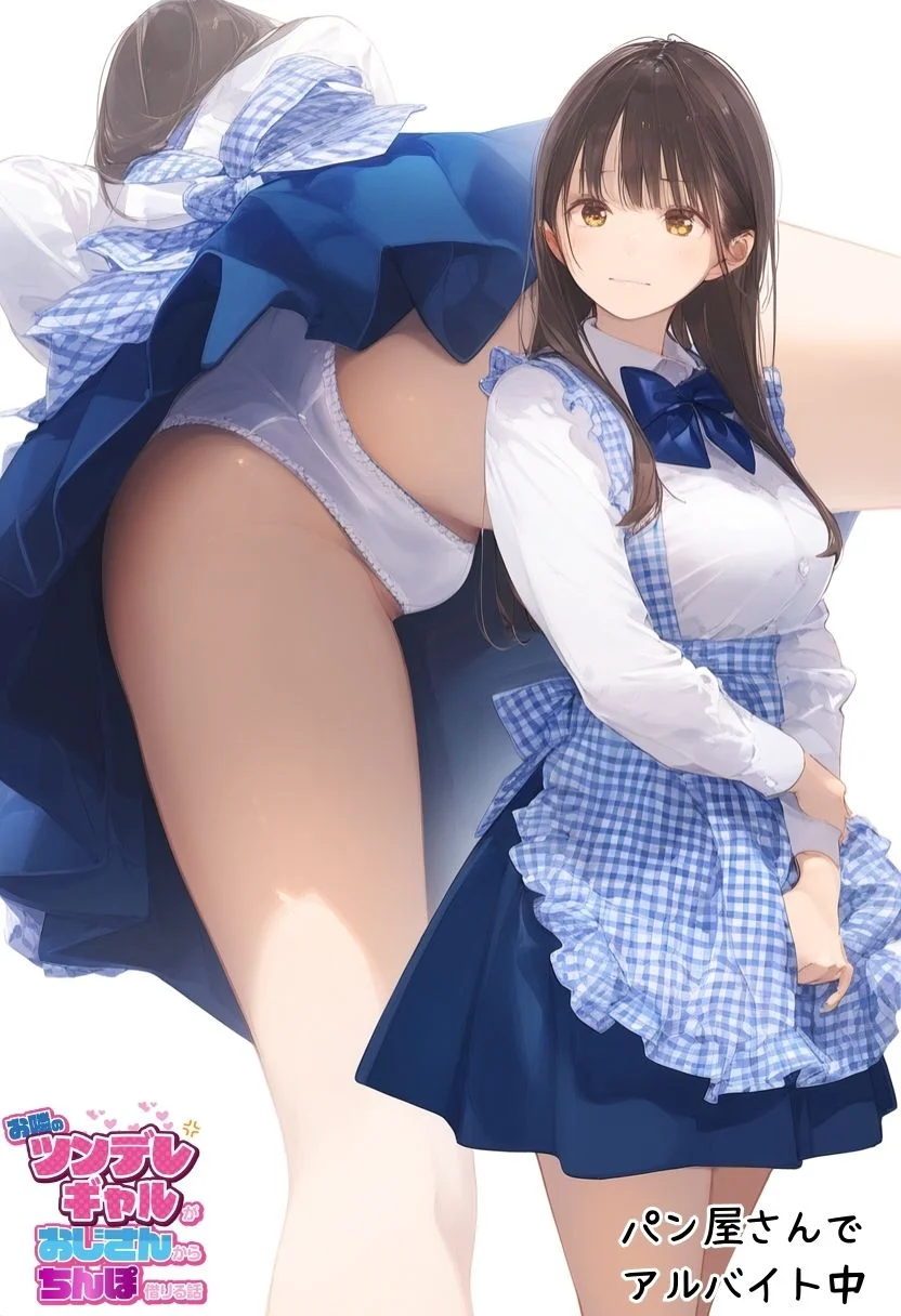 お隣のツンデレギャルがおじさんからちんぽ借りる話 制服・ギャル・中出し サンプル16ページ目（竿役が種付けおじさんじゃないとヌケないんだが・・・）