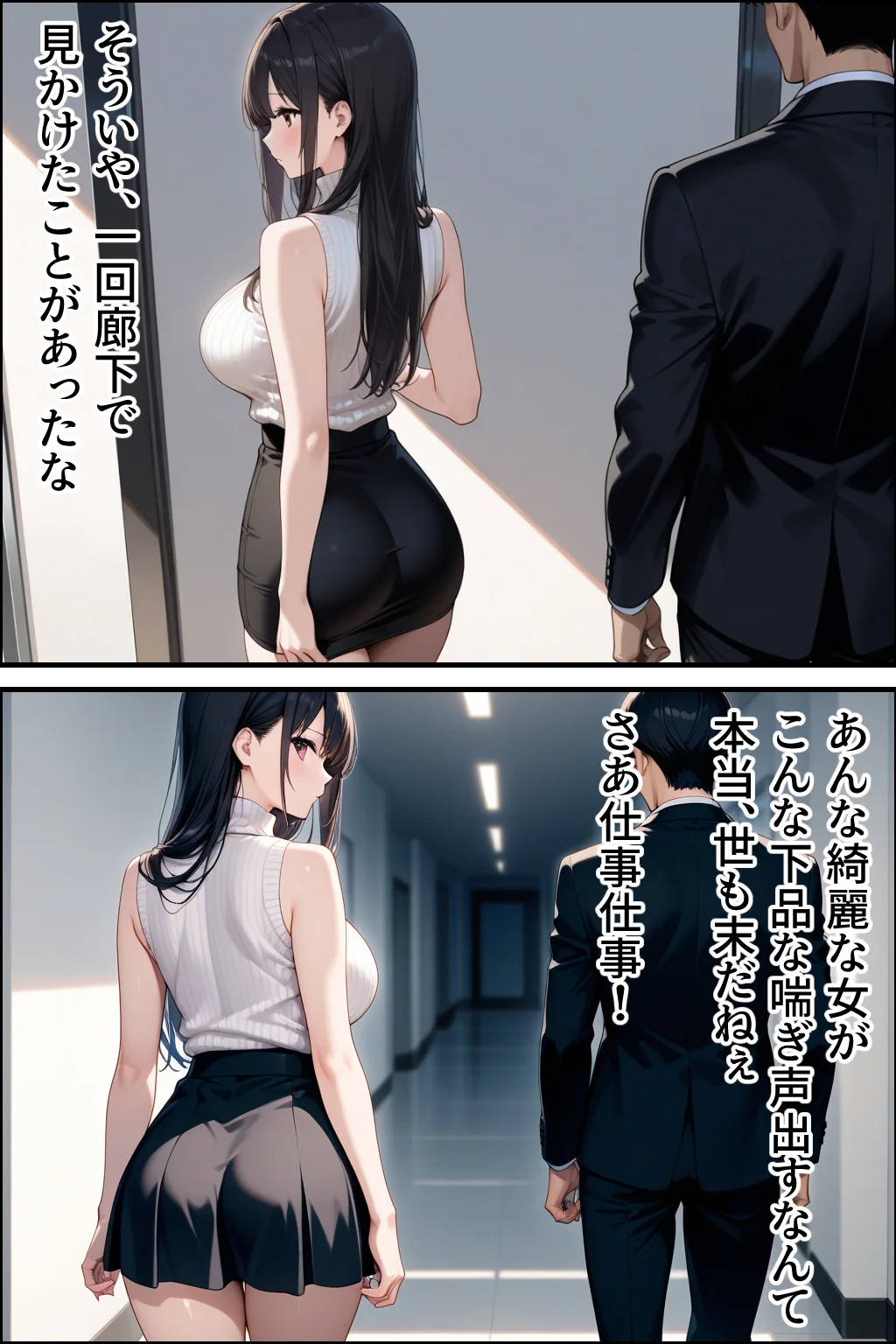 隣の部屋から寝取らせられにきた爆乳OLが、変態おじさんに中出しされまくる話 OL・巨乳・寝取り・寝取られ・NTR サンプル5ページ目（性欲解放戦線）