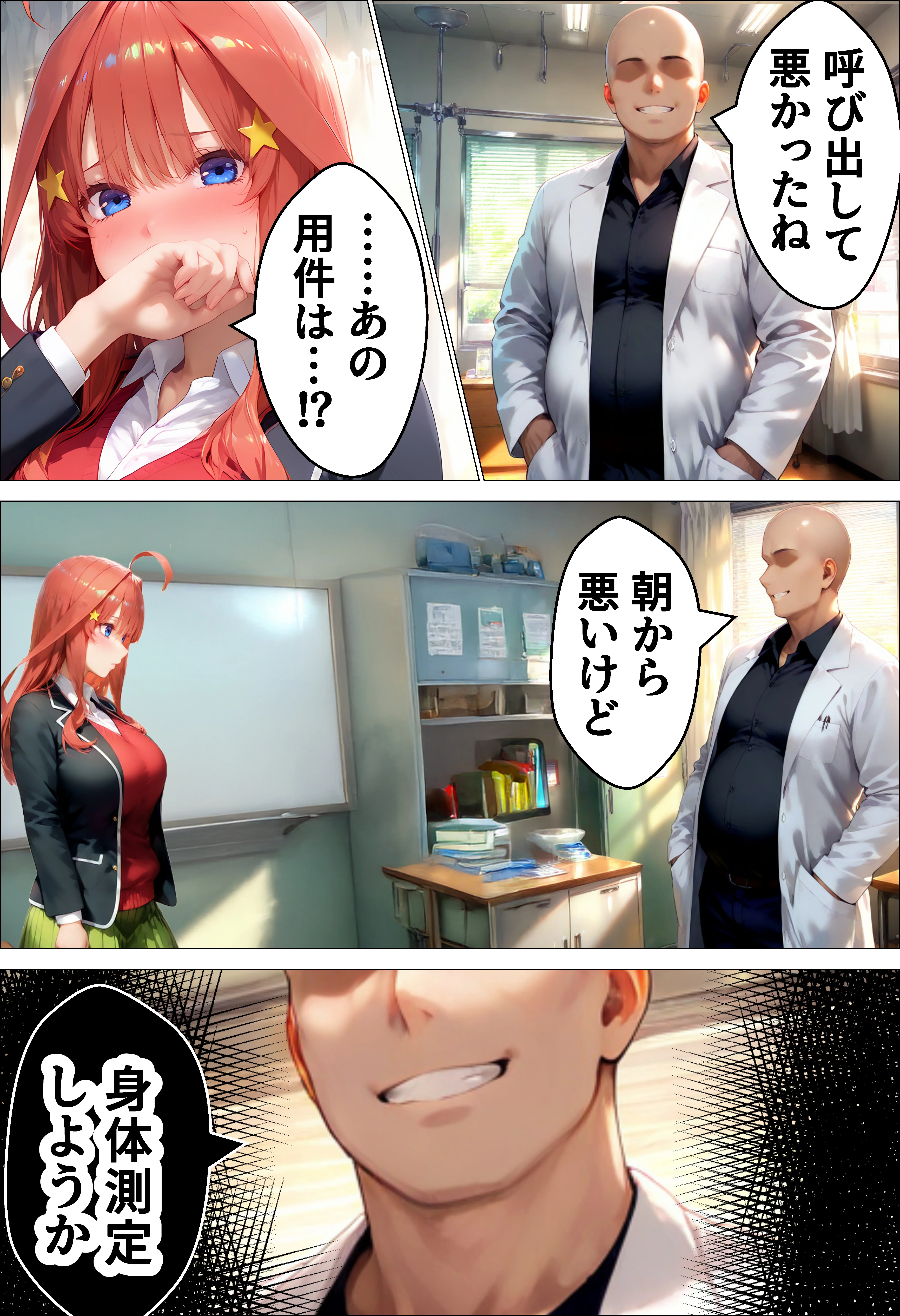 催●種付け学園  緊縛調教ボテ腹肉便器科へようこそ  五月編 拘束・学園もの・寝取り・寝取られ・NTR サンプル8ページ目（AI魔法おじさん）