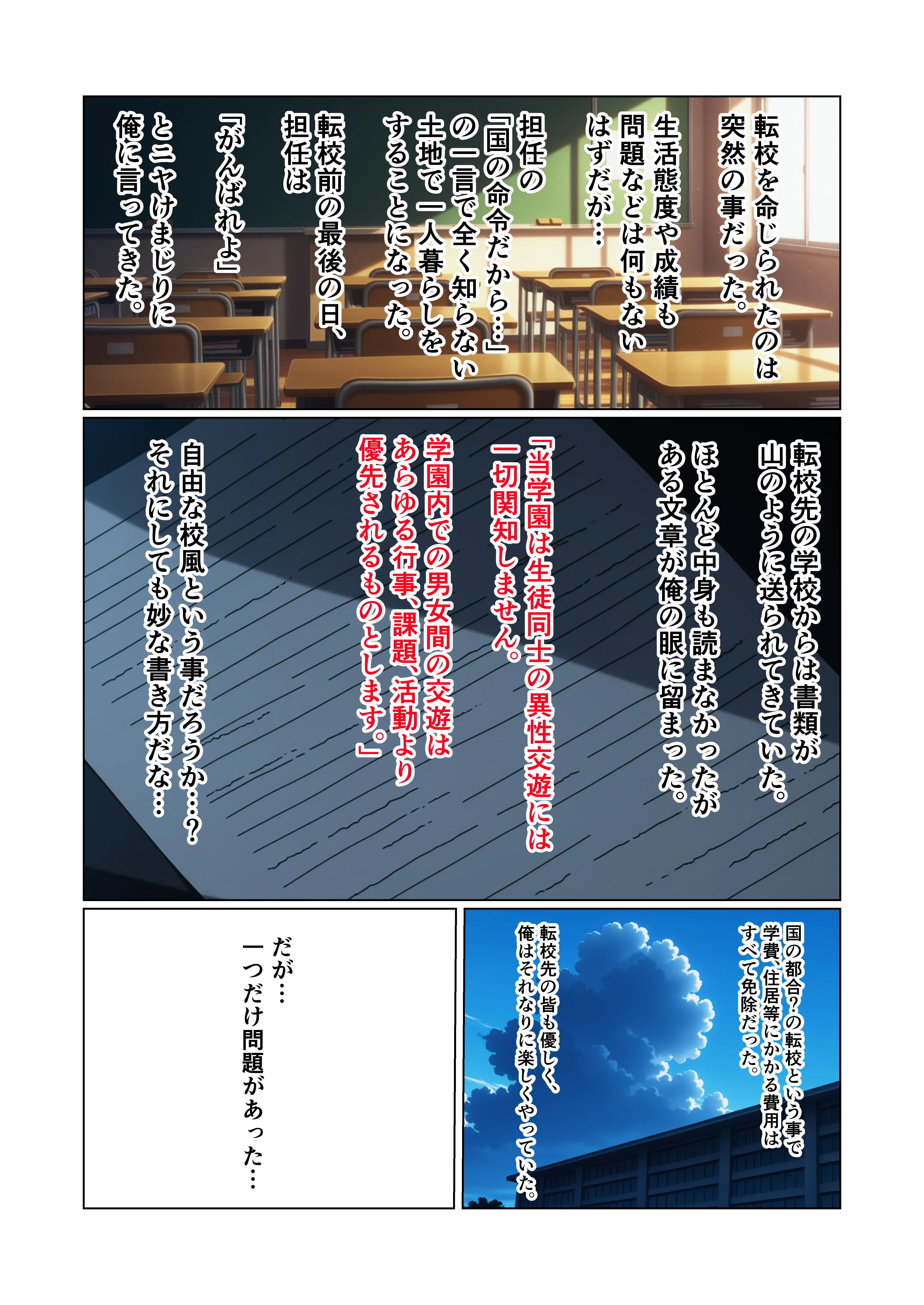 いつでもえっちOKの学園で唯一の男子の俺が女子とヤりたい放題する話 制服・処女・学園もの サンプル1ページ目（御殿の湯）