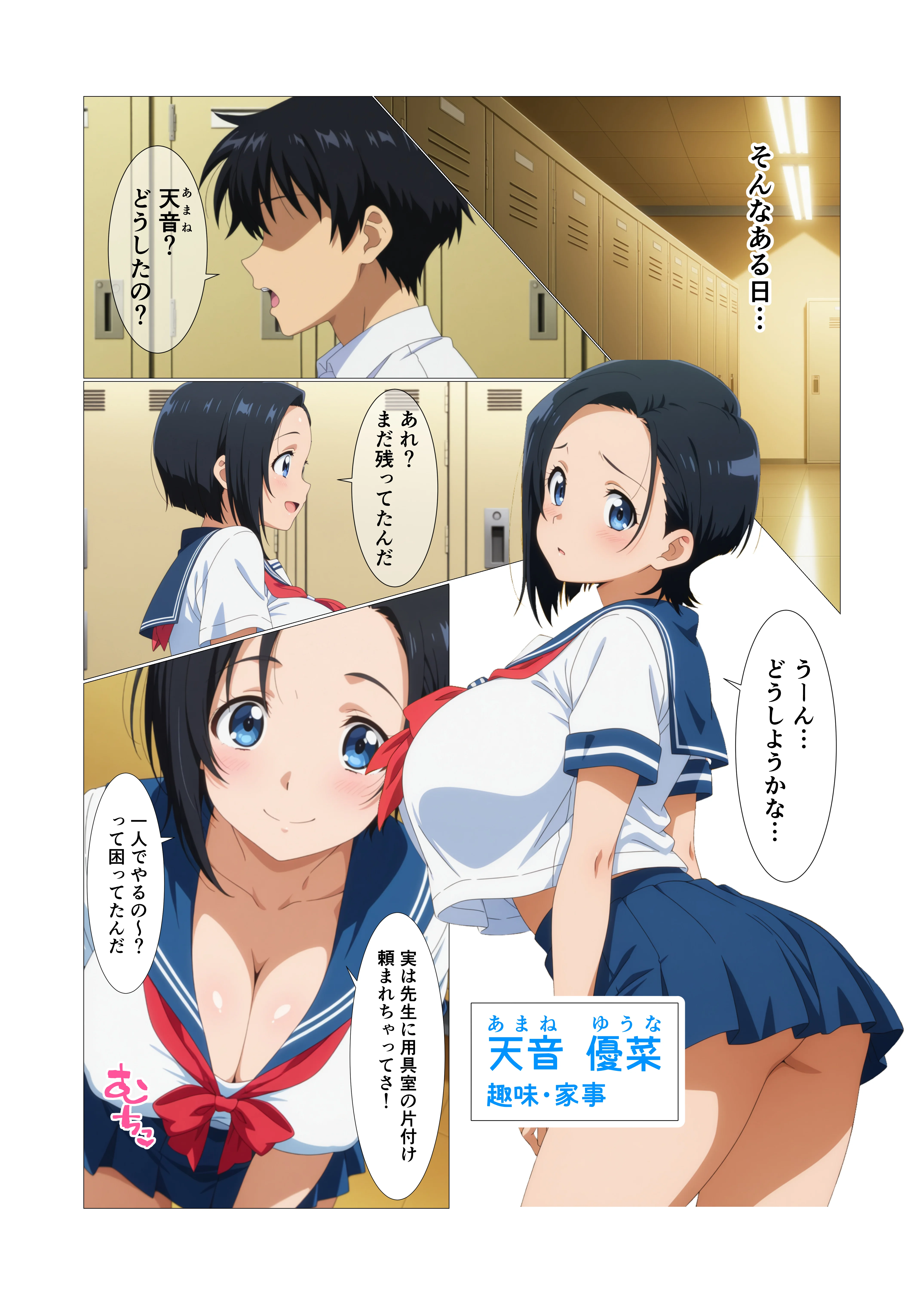 いつでもえっちOKの学園で唯一の男子の俺が女子とヤりたい放題する話 制服・処女・学園もの サンプル3ページ目（御殿の湯）