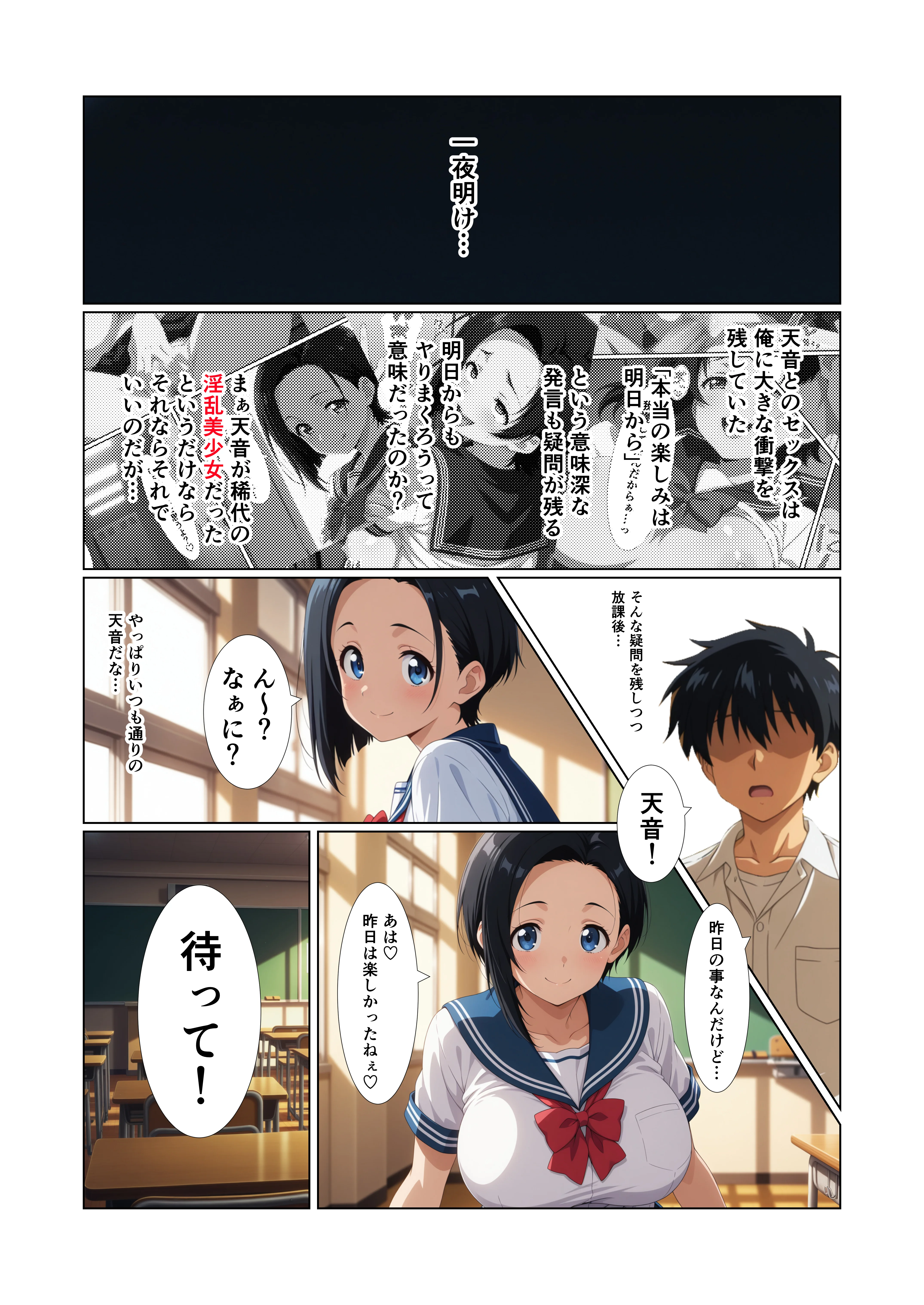 いつでもえっちOKの学園で唯一の男子の俺が女子とヤりたい放題する話 制服・処女・学園もの サンプル22ページ目（御殿の湯）