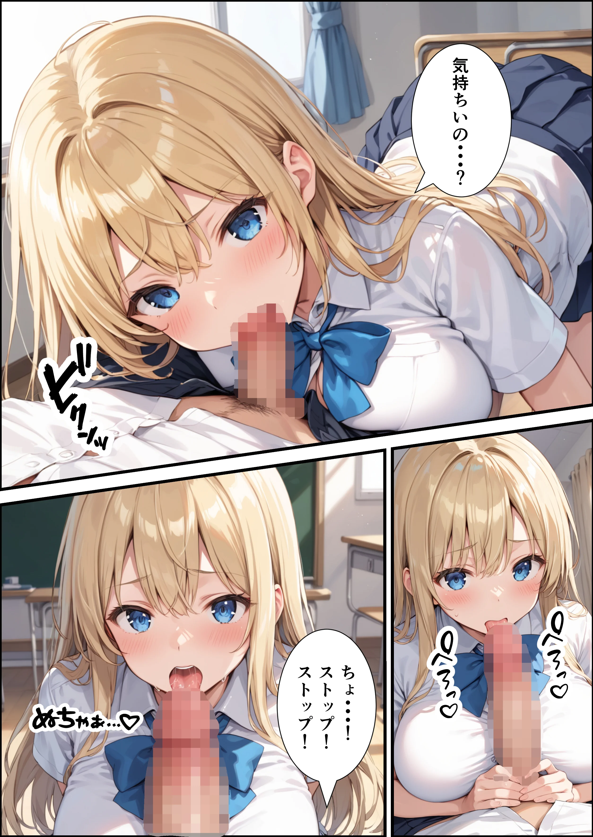 陰キャの俺が隣の席のギャルJKの爆乳を眺めてたら襲われた話【体験版20P】 制服・学園もの・巨乳 サンプル19ページ目（くろも！のドリームランド）