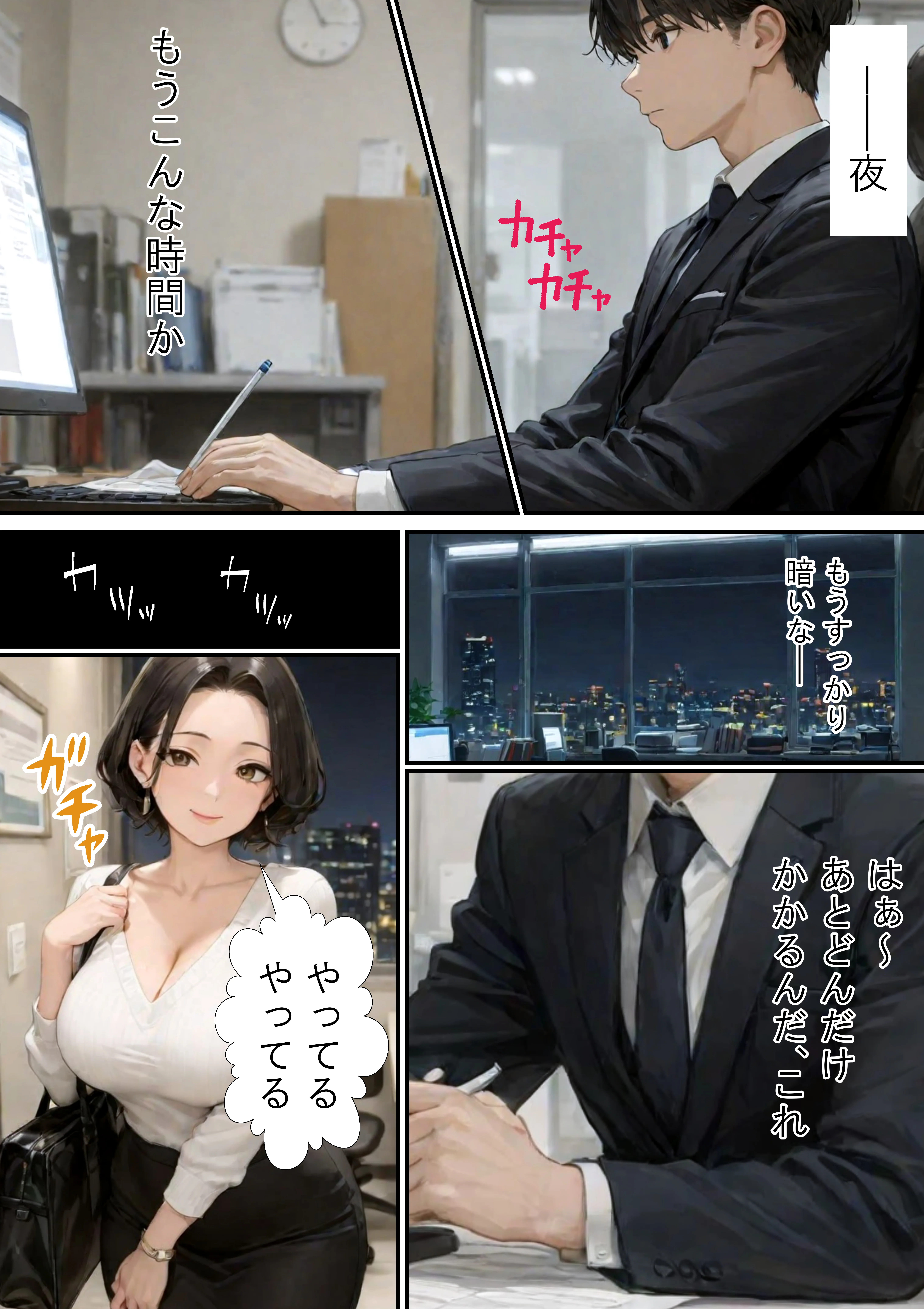 勤務中とのギャップに勃起不可避！仕事で失敗ばかりの俺が人妻上司（48）と残業したら濡れ濡れセックス始まった話 熟女・人妻・主婦・巨乳 サンプル5ページ目（ラブ熟）