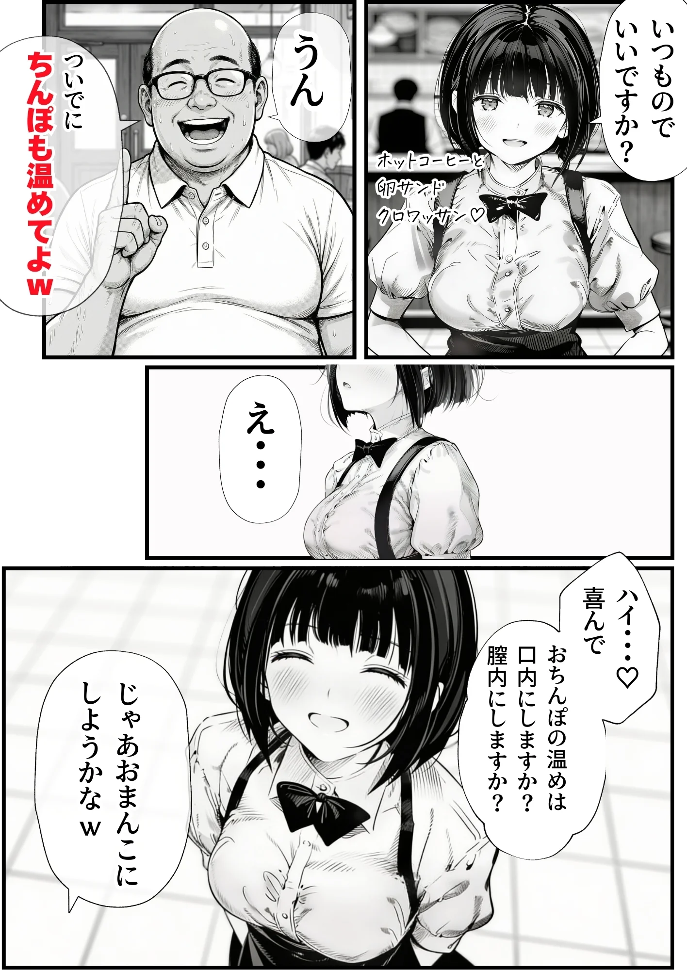 操作系チート能力に覚醒したメタボおじさんが最強スマホで美少女種付け性活 オナニー・フェラ・中出し サンプル7ページ目