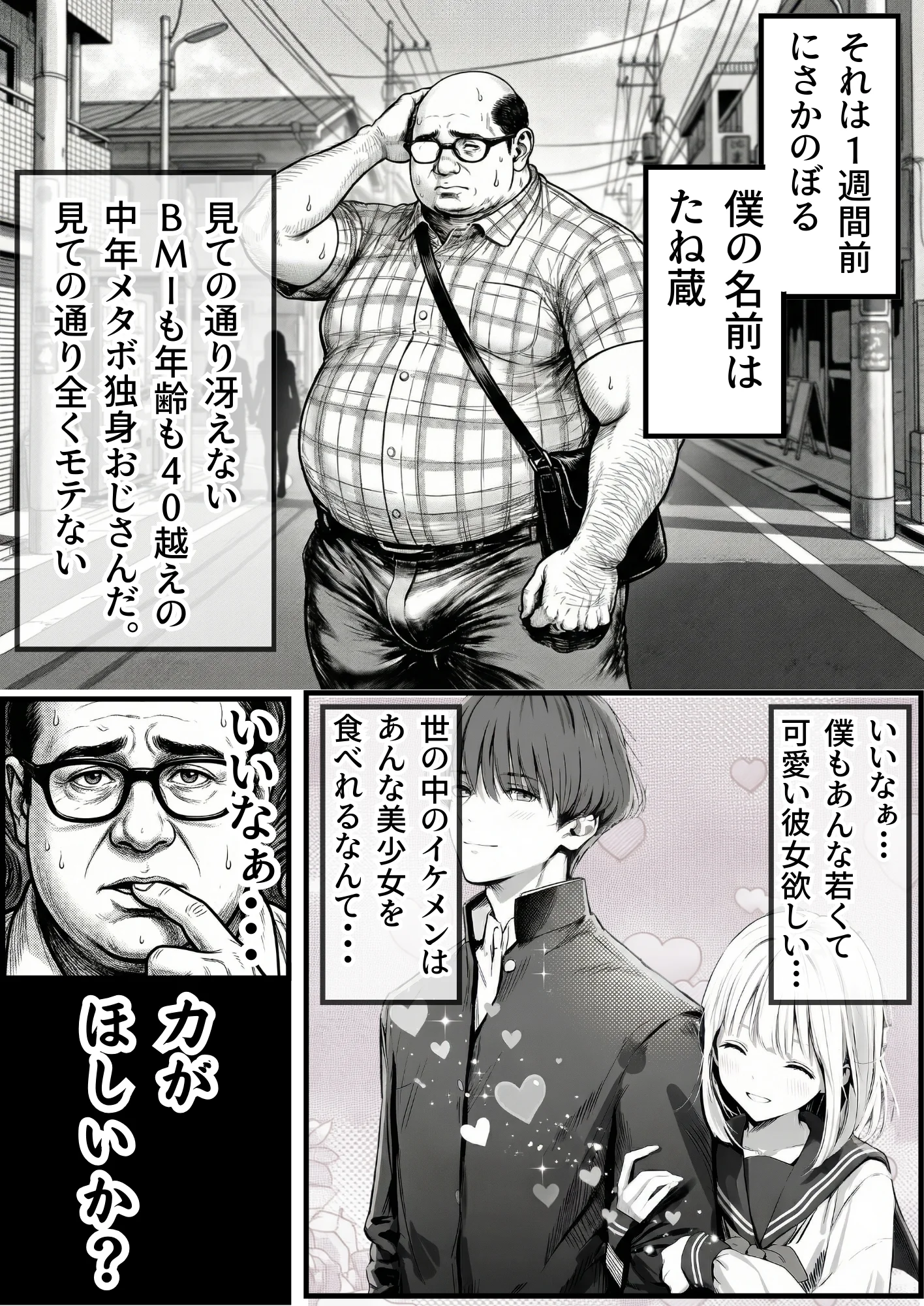 操作系チート能力に覚醒したメタボおじさんが最強スマホで美少女種付け性活 オナニー・フェラ・中出し サンプル10ページ目