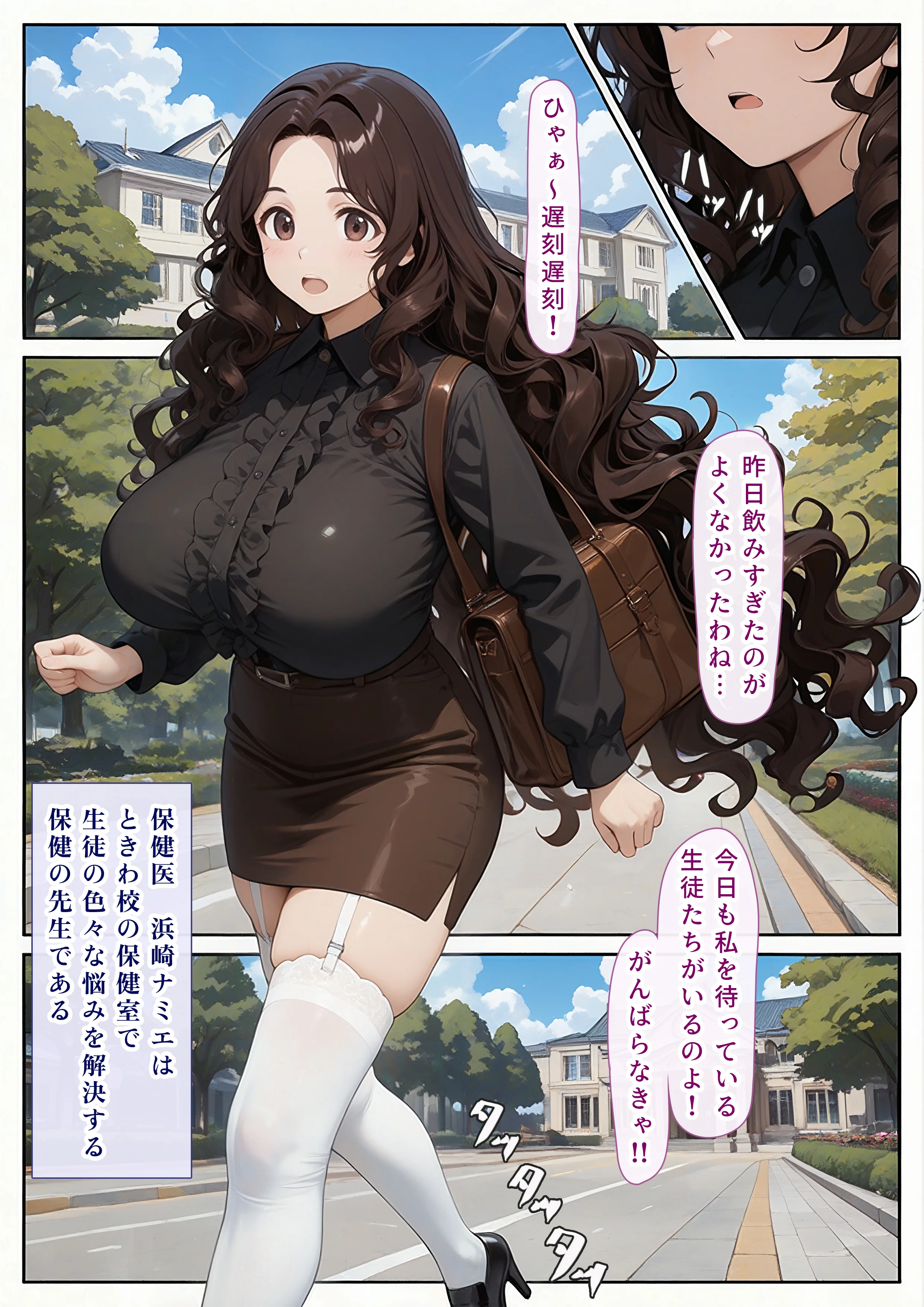 授乳保健室【総集編】 巨乳・オナニー・超乳 サンプル1ページ目（にゃぷそでぃ）