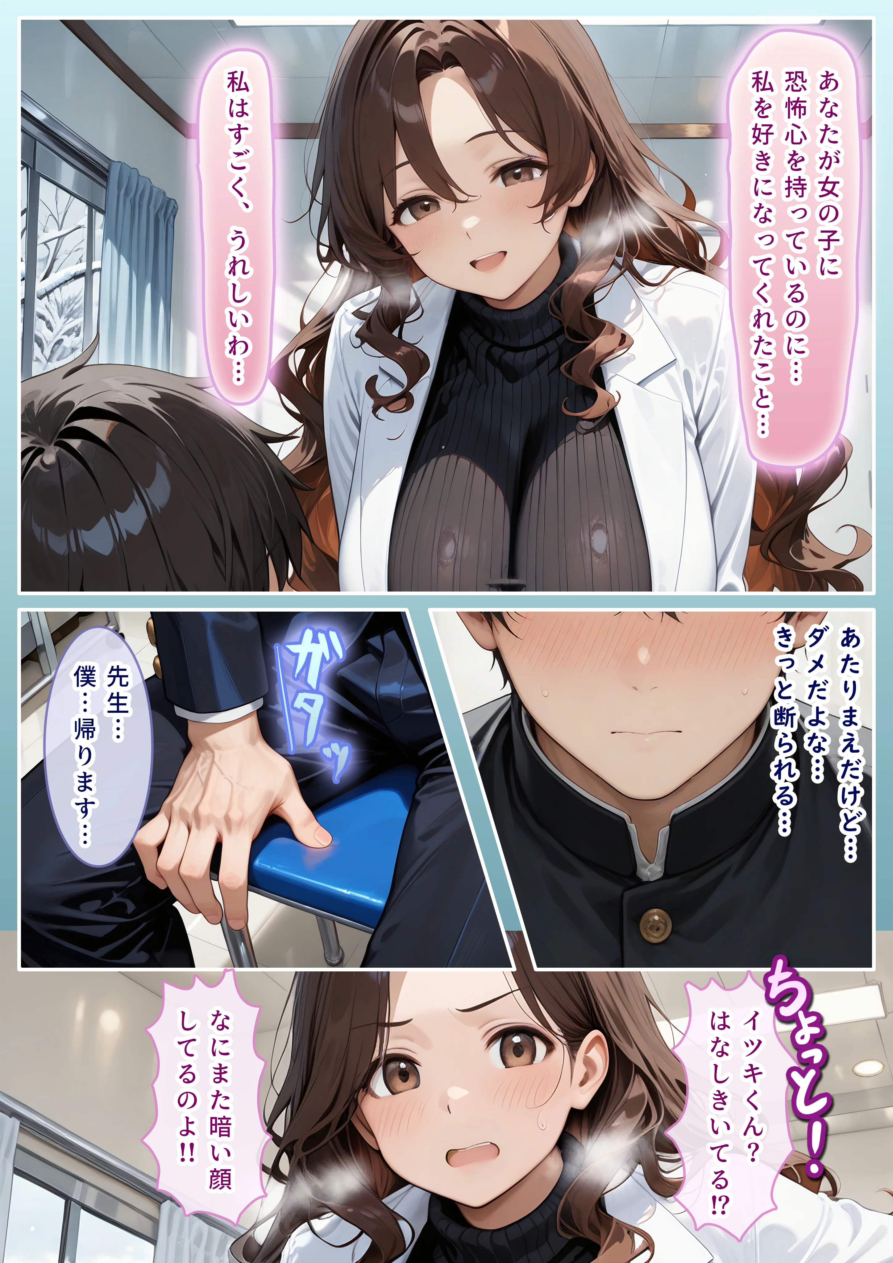 授乳保健室【総集編】 巨乳・オナニー・超乳 サンプル13ページ目（にゃぷそでぃ）
