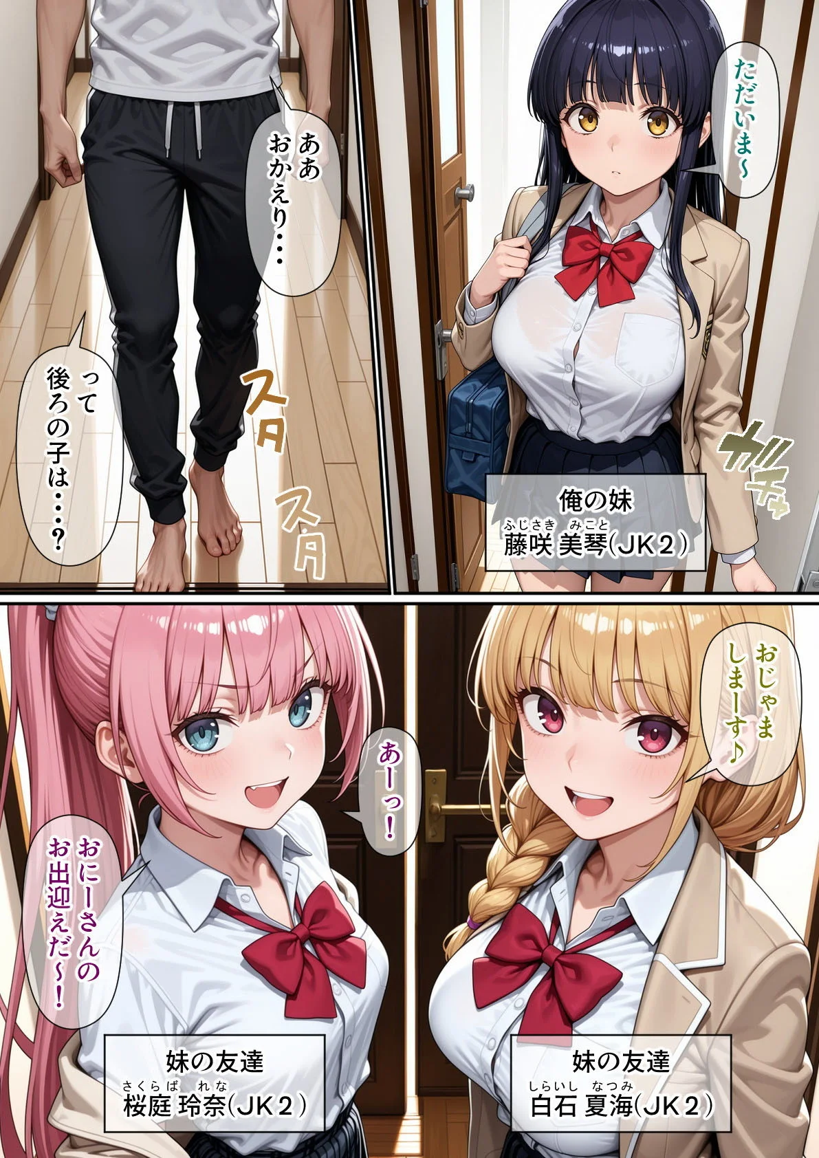 進学校の女子の性欲解消を手伝うことになったのだが オナニー・ランジェリー・中出し サンプル1ページ目(パルテノンの宴)