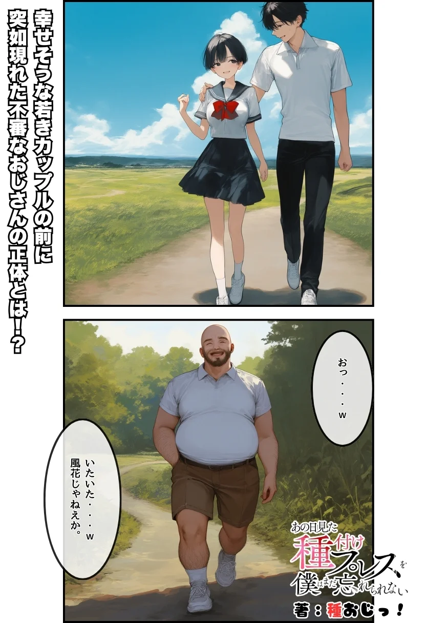 【僕の寝取らせ夏休み】あの日見た種付けプレスを僕はまだ忘れられない 野外・露出・寝取り・寝取られ・NTR・中出し サンプル2ページ目（竿役が種付けおじさんじゃないとヌケないんだが・・・）
