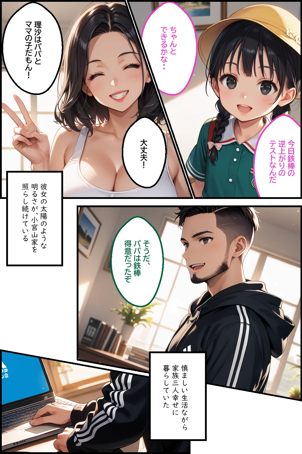 義父の計画 5 〜種付け記念日〜 妙子編 （上巻） 拘束・人妻・主婦・巨乳 サンプル7ページ目（ピンク堂書店）