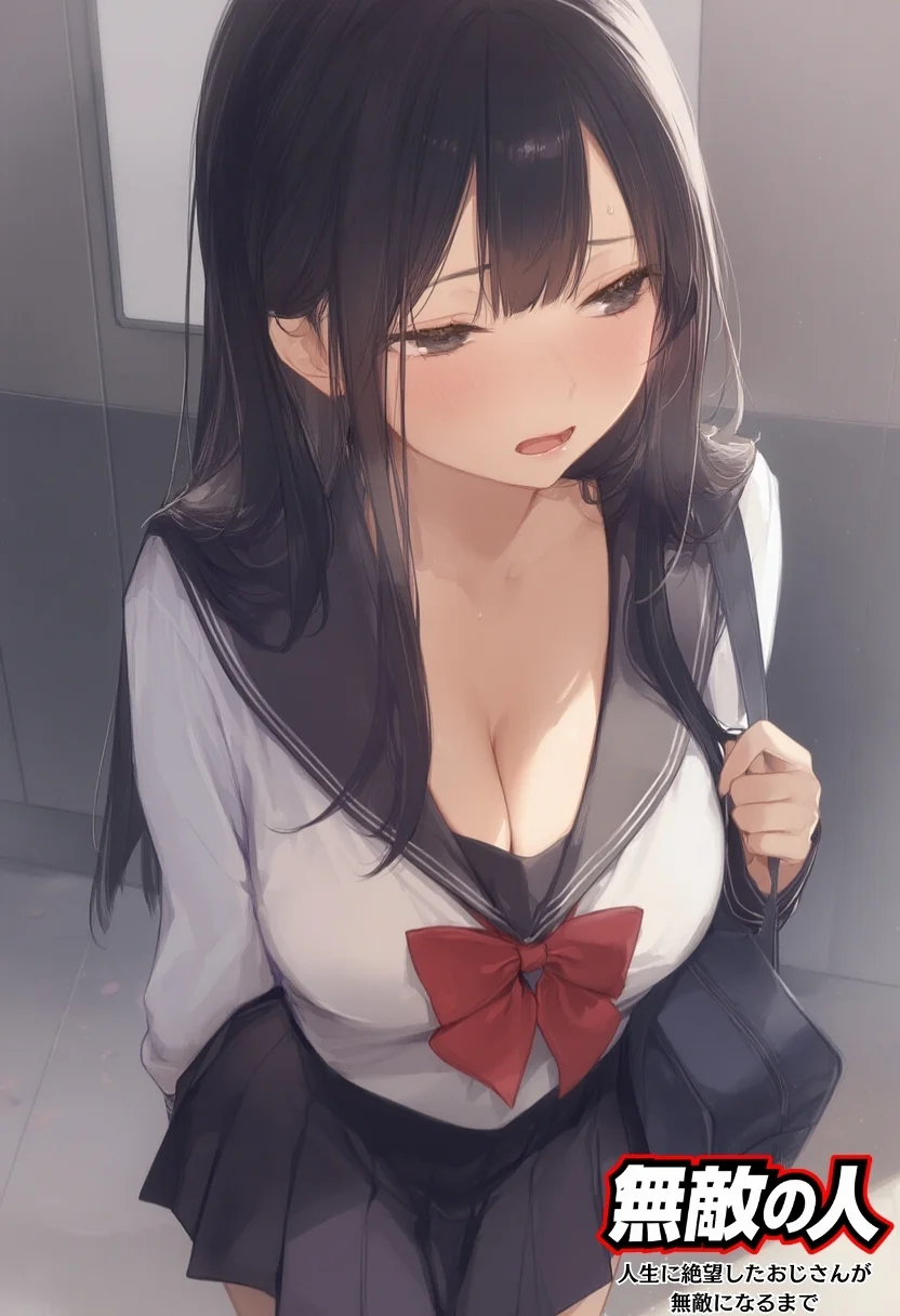 【無敵の人】人生に絶望した弱者男性のおじさんが無敵になるまで 辱め・制服・処女 サンプル17ページ目（竿役が種付けおじさんじゃないとヌケないんだが・・・）