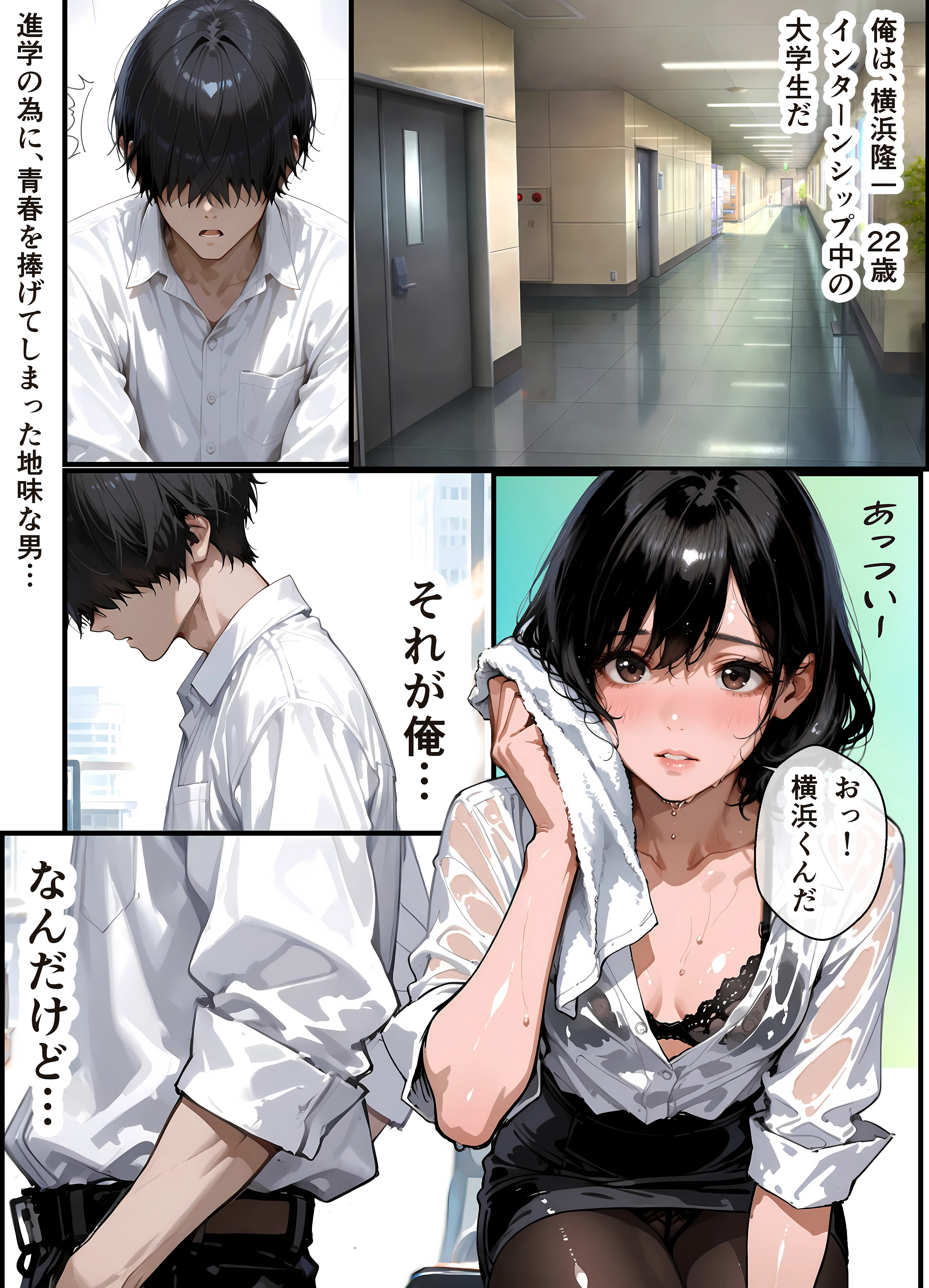バイト先の濡れ美乳人妻（37）は、あの夜の甘Sセックスで脳イキ潮吹きアクメを経験してました・NTRを忘れて純愛を知った夏 辱め・OL・人妻・主婦 サンプル1ページ目（(人妻・主婦・母)と甘Sエッチのなぐさめ屋）