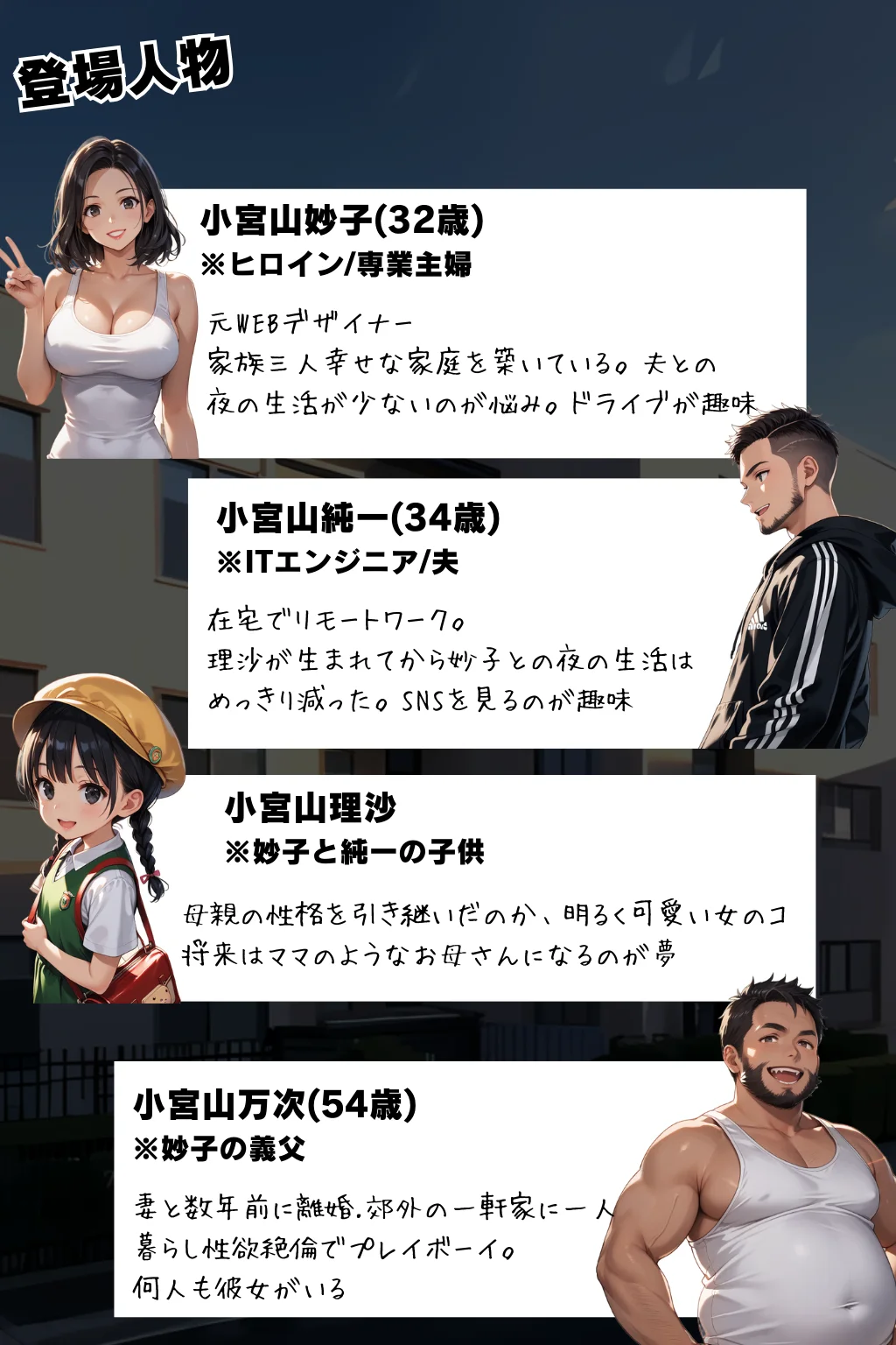 義父の計画 5 〜種付け記念日〜 妙子編 （下巻） 異物挿入・人妻・主婦・巨乳 サンプル2ページ目（ピンク堂書店）
