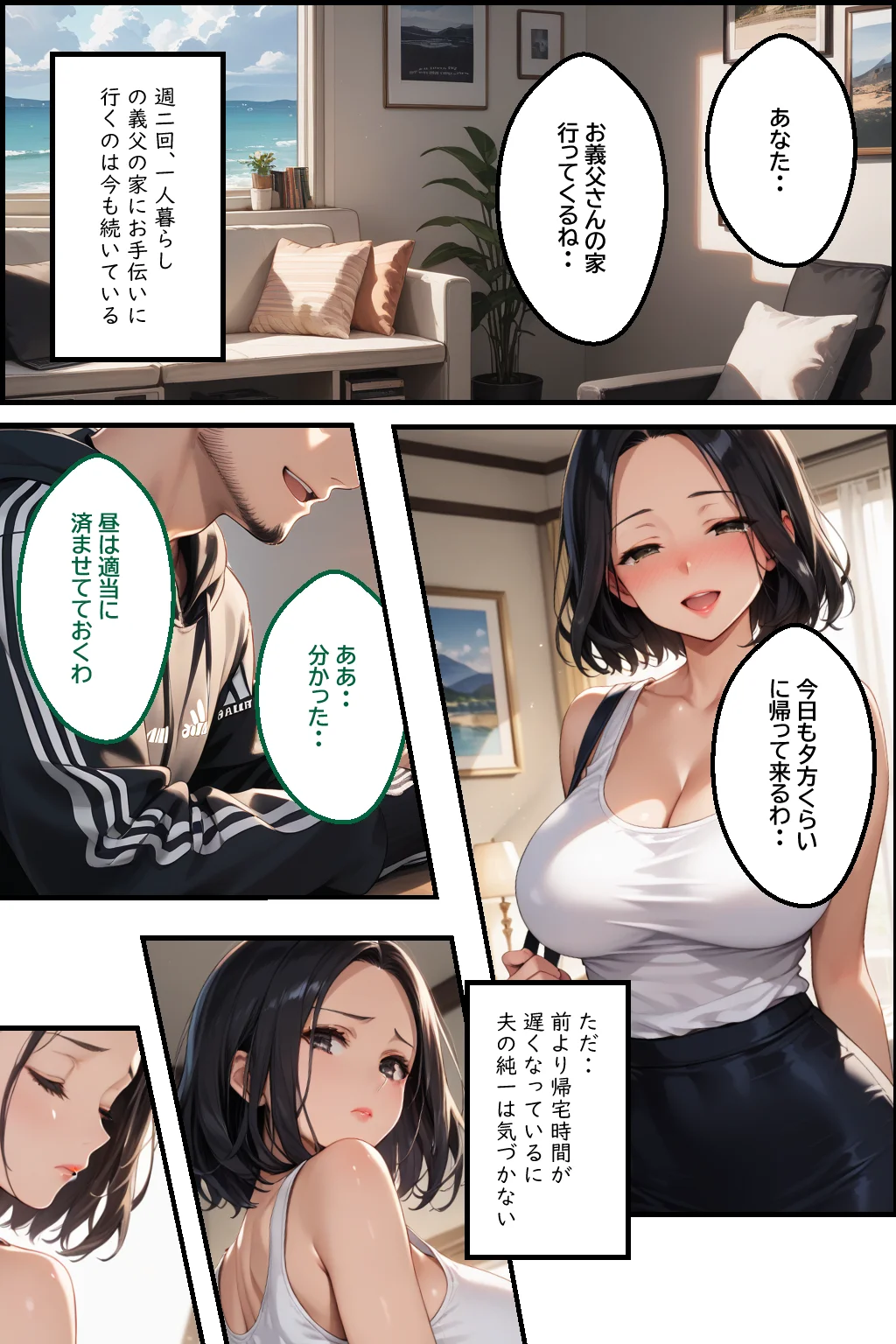 義父の計画 5 〜種付け記念日〜 妙子編 （下巻） 異物挿入・人妻・主婦・巨乳 サンプル7ページ目（ピンク堂書店）