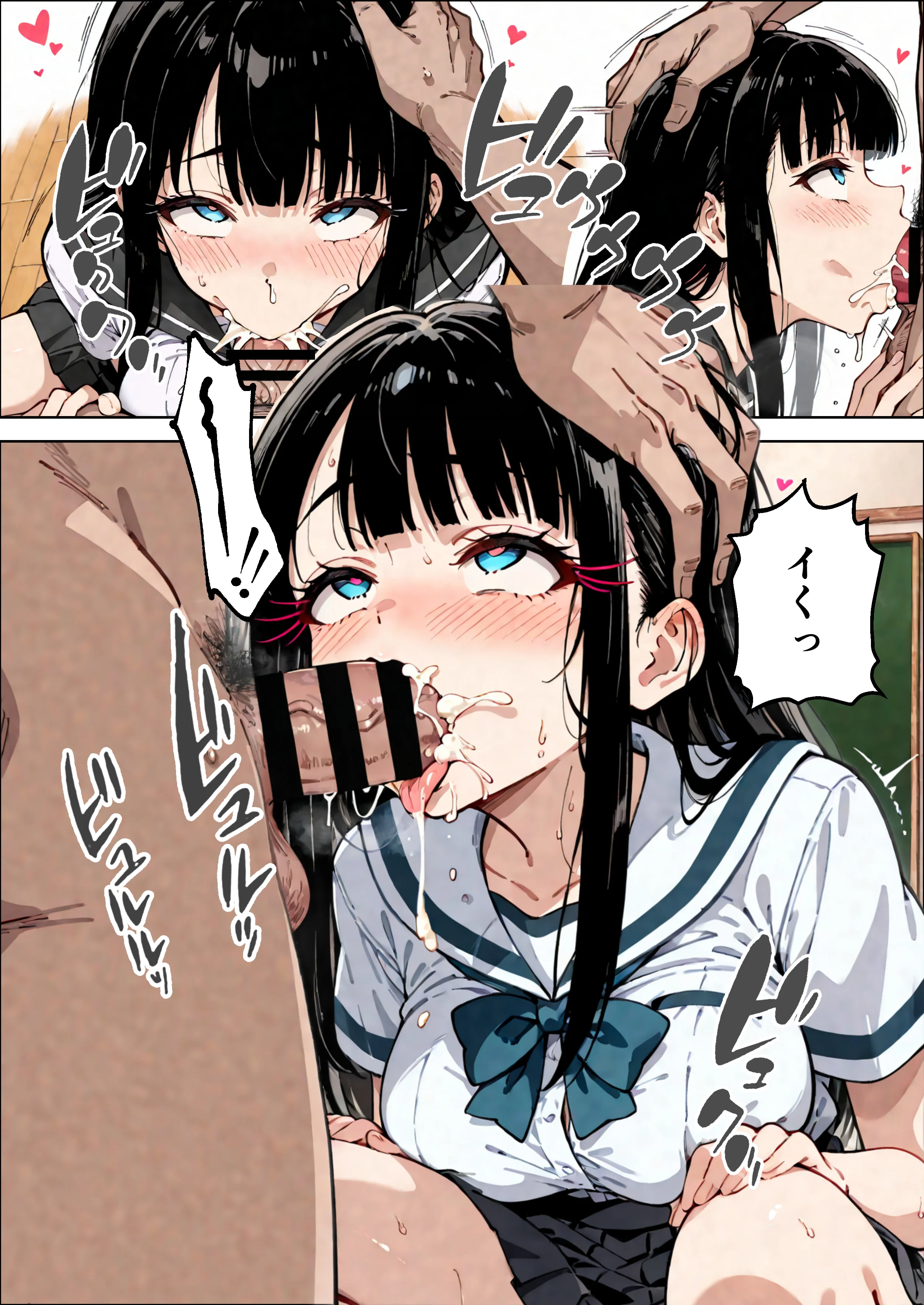 ヤリがいのあるお仕事 ハーレム・ビッチ・フルカラー サンプル10ページ目(ヒスイスタジオ)