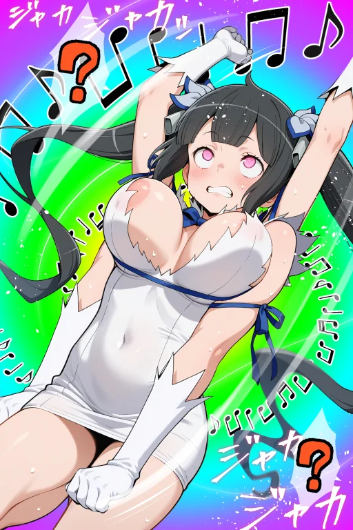 催●スキルに目覚めたモブキャラがヘス〇ィアファミリア全員に中出し！！ ファンタジー・拘束・巨乳 サンプル18ページ目（リンゴスキー）