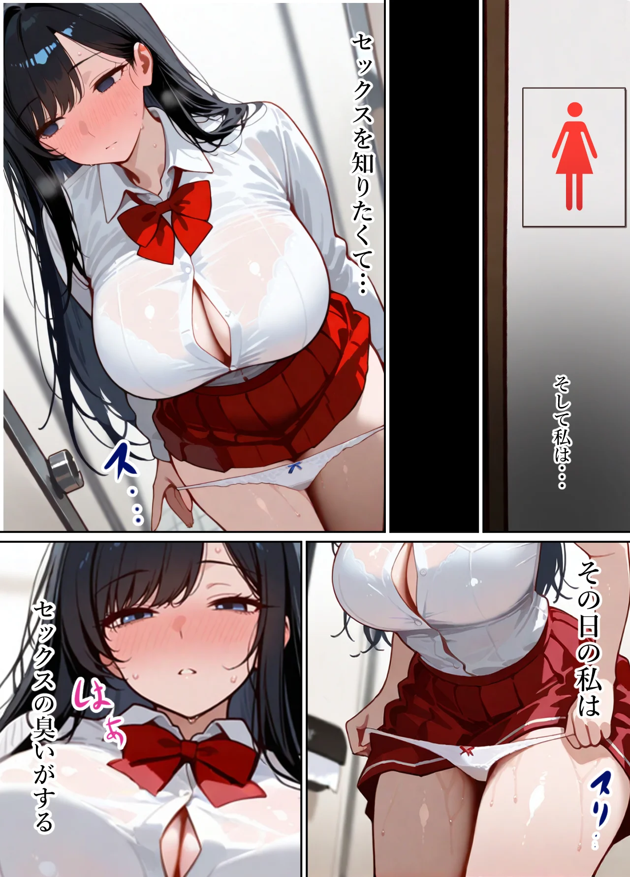 一般的パパ活事情〜大人の世界なんて知らなかった私が友達のパパを寝とっちゃう話〜 制服・処女・巨乳 サンプル28ページ目（ぱるぱるむんむん）