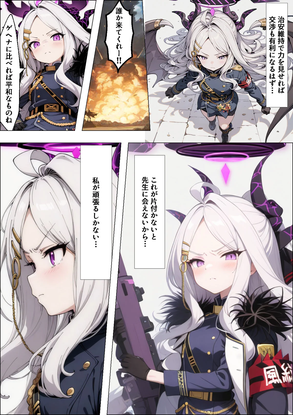 ヒロイン全員汚っさんの肉便器 孕み袋に墜ちた大切な生徒達 拘束・辱め・処女 サンプル21ページ目（山口雄太郎）