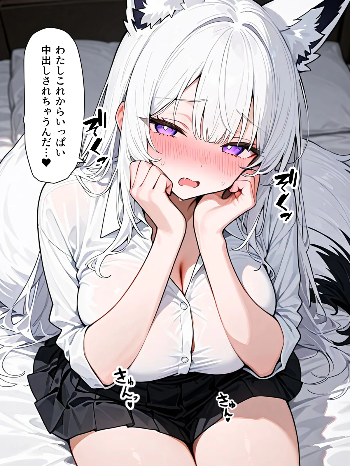孕ませなきゃ出られないケモミミ強●受精学園 制服・学園もの・中出し サンプル10ページ目（ぱんこ）