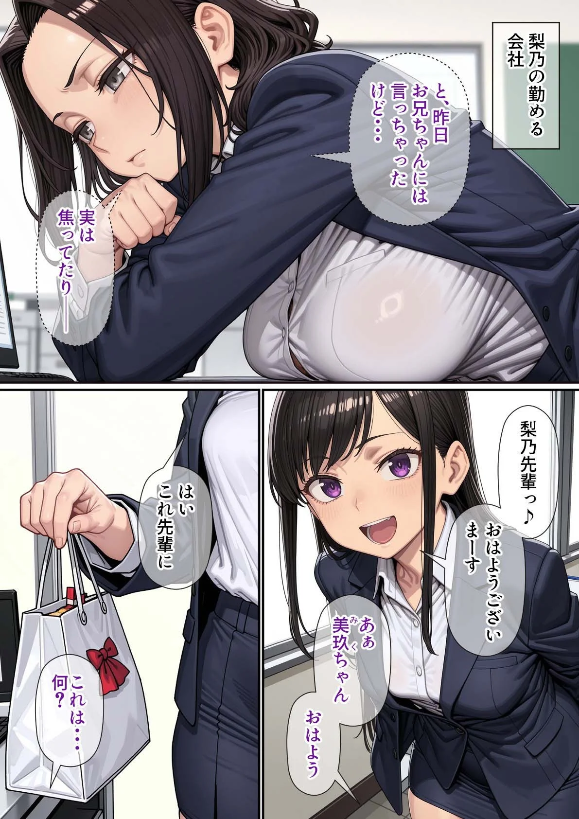 妹（34）、妊活のため「直接注入」で兄に精子提供を求める 中出し・人妻・主婦・処女 サンプル4ページ目(パルテノンの宴)