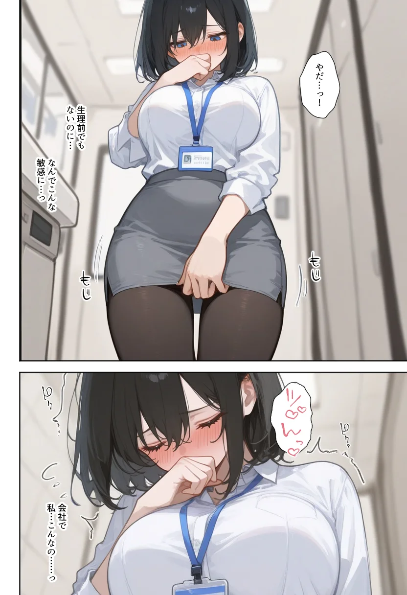 職場の巨乳OLを催●で調教して性処理道具にする話 羞恥・制服・OL サンプル26ページ目（種まき工房）