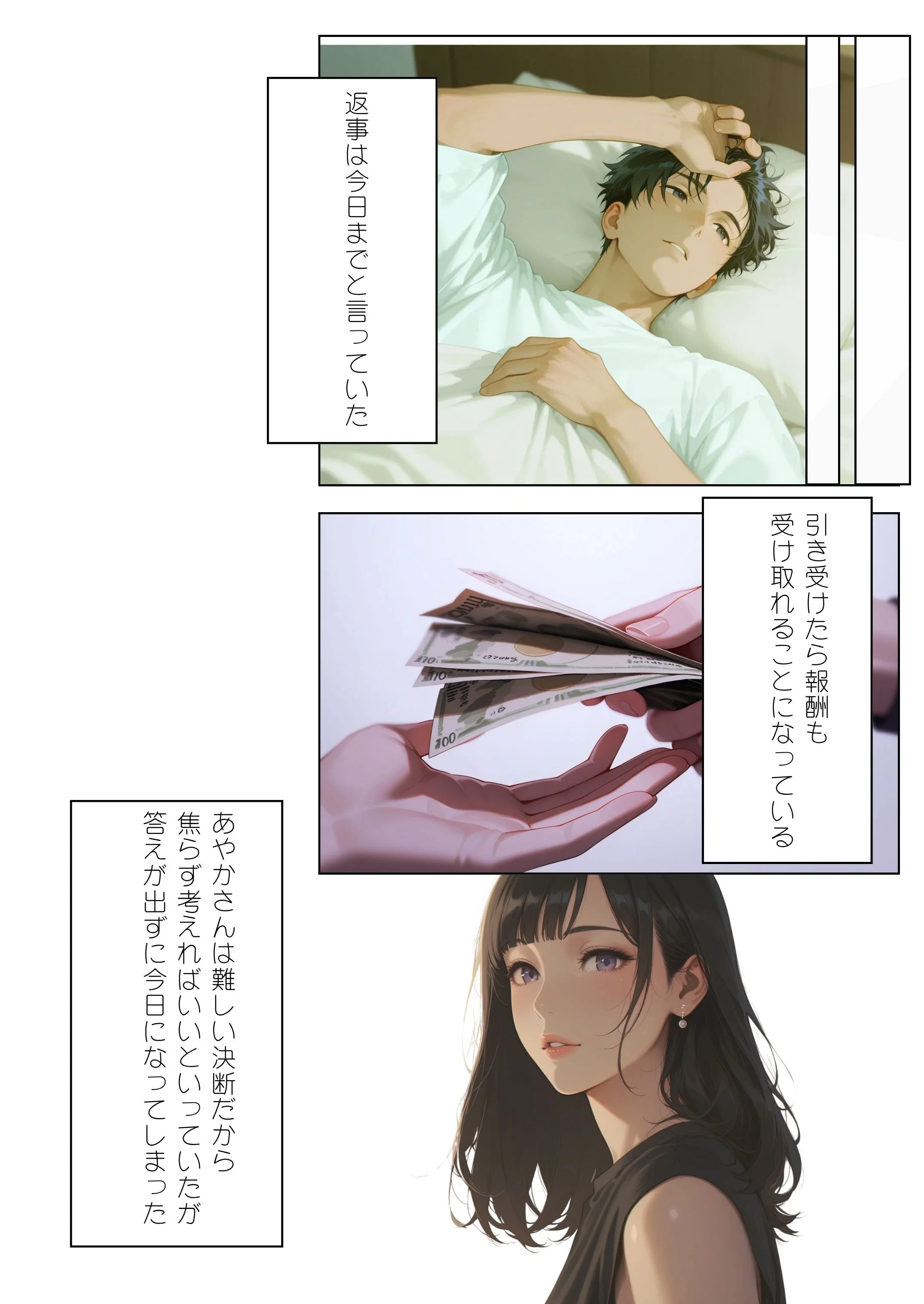 不妊治療のため親戚のおばさんと性交渉する話 熟女・人妻・主婦・巨乳 サンプル10ページ目（だれもが）