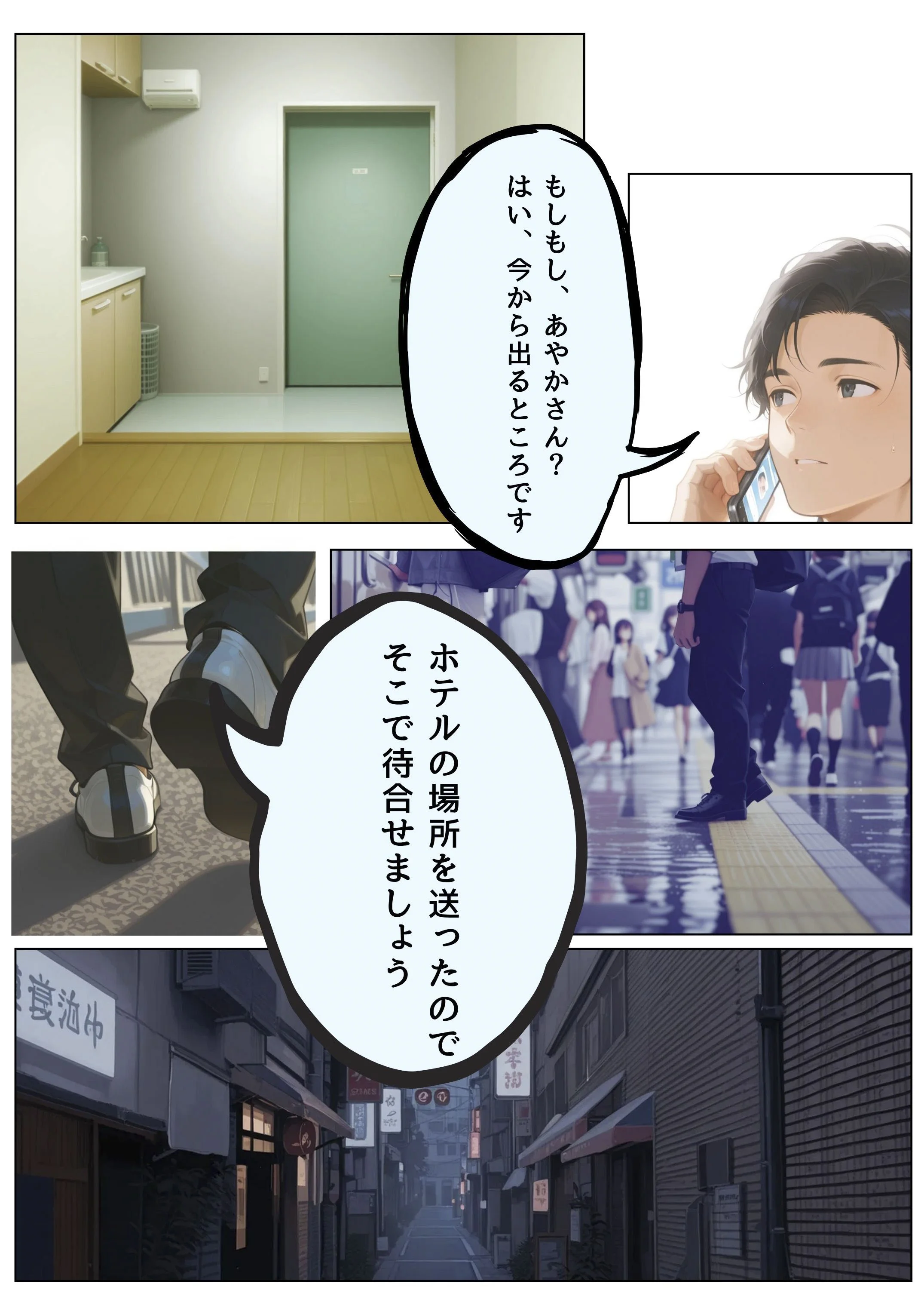 不妊治療のため親戚のおばさんと性交渉する話 熟女・人妻・主婦・巨乳 サンプル12ページ目（だれもが）