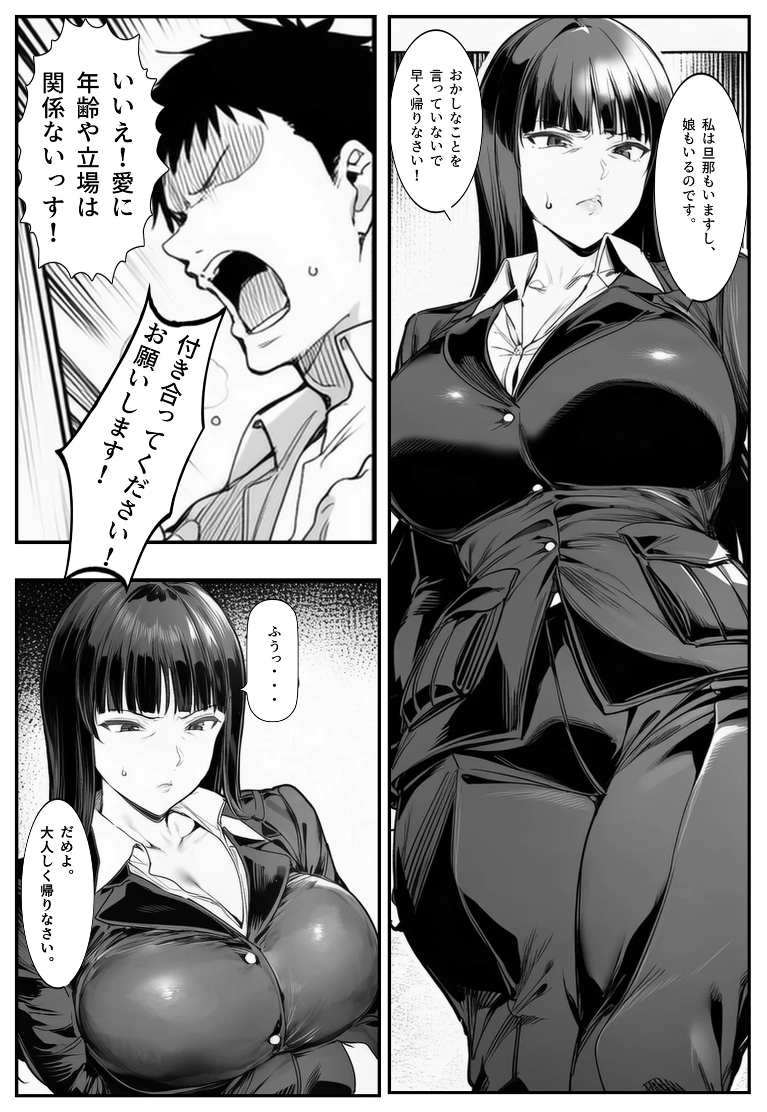 家元のしほ先生とイケナイ夏休み NTR・寝取られ・ラブコメ・中出し サンプル2ページ目(シロクロスキー)