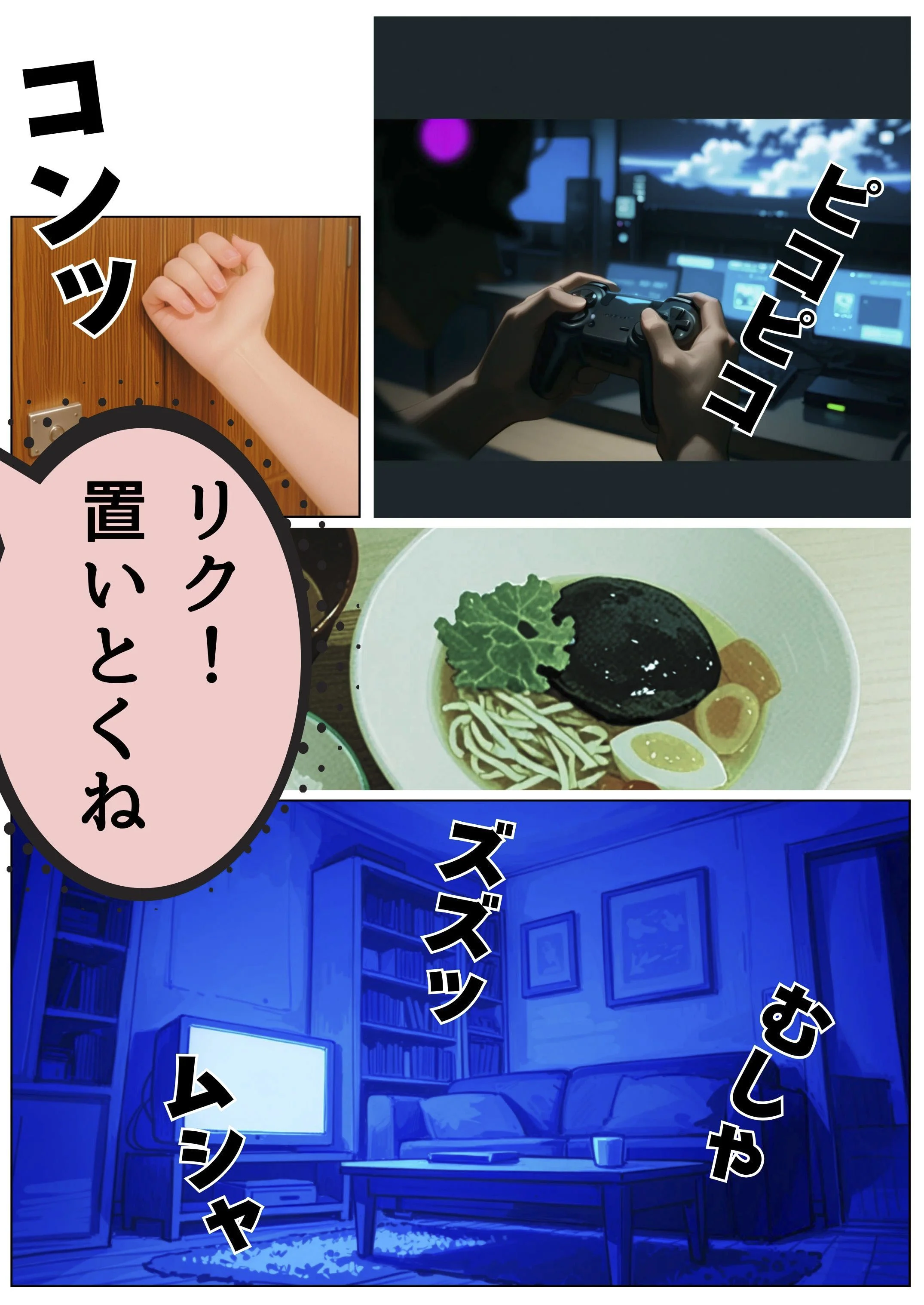 引きこもり少年と無表情な女教師 女教師・めがね・学生 サンプル2ページ目（だれもが）