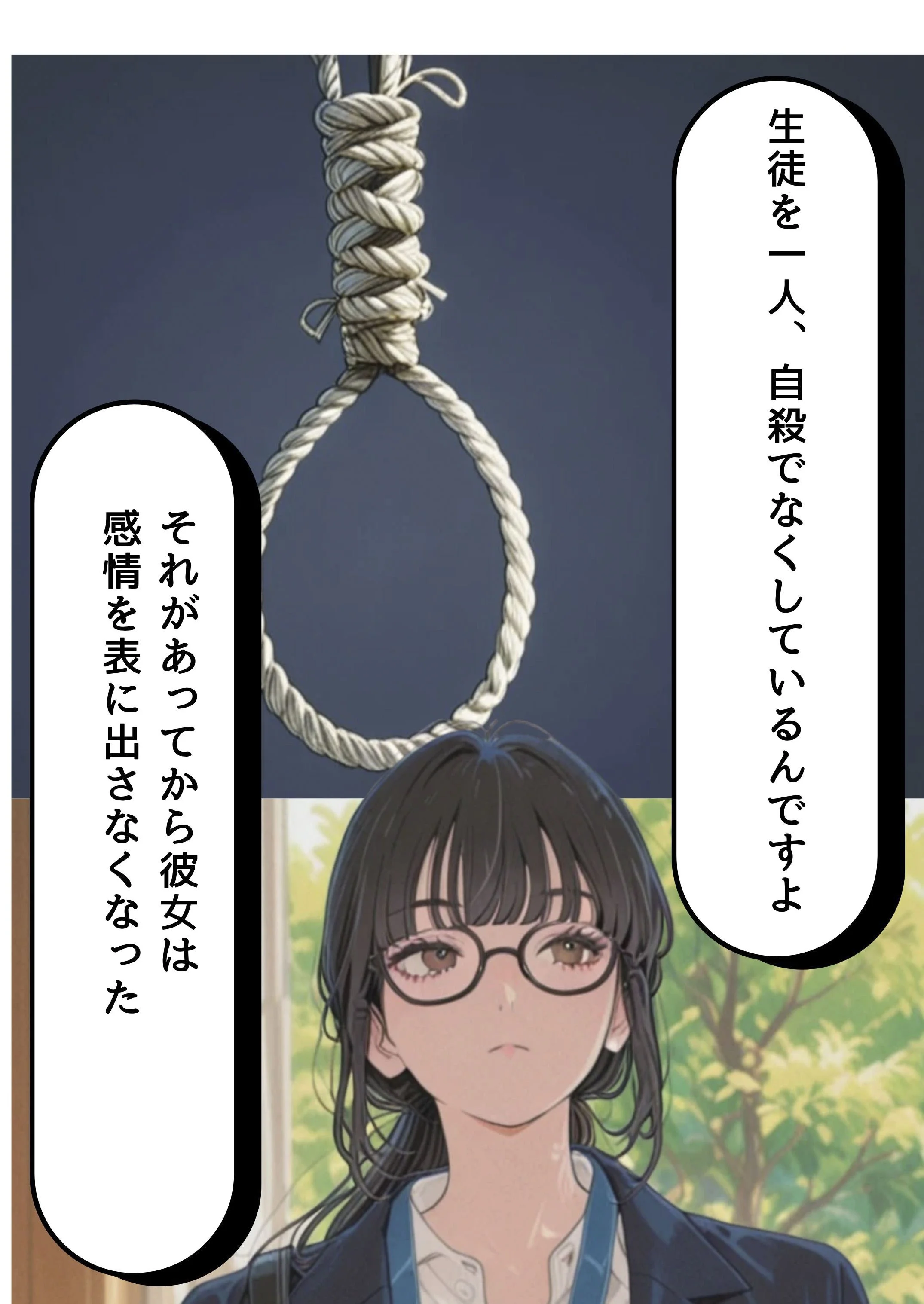 引きこもり少年と無表情な女教師 女教師・めがね・学生 サンプル20ページ目（だれもが）