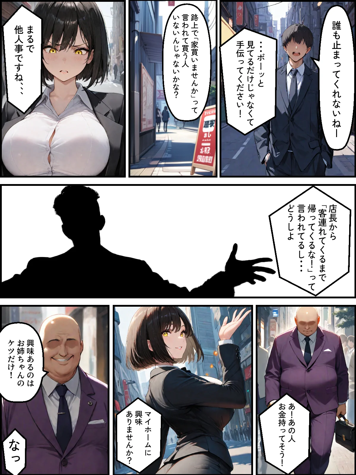 NTR漫画5作品300P総集編！パソコン部、幼馴染、新卒ちゃん、バスケ女子、リフレ嬢 幼なじみ・寝取り・寝取られ・NTR・鬱 サンプル14ページ目（迂路沢）