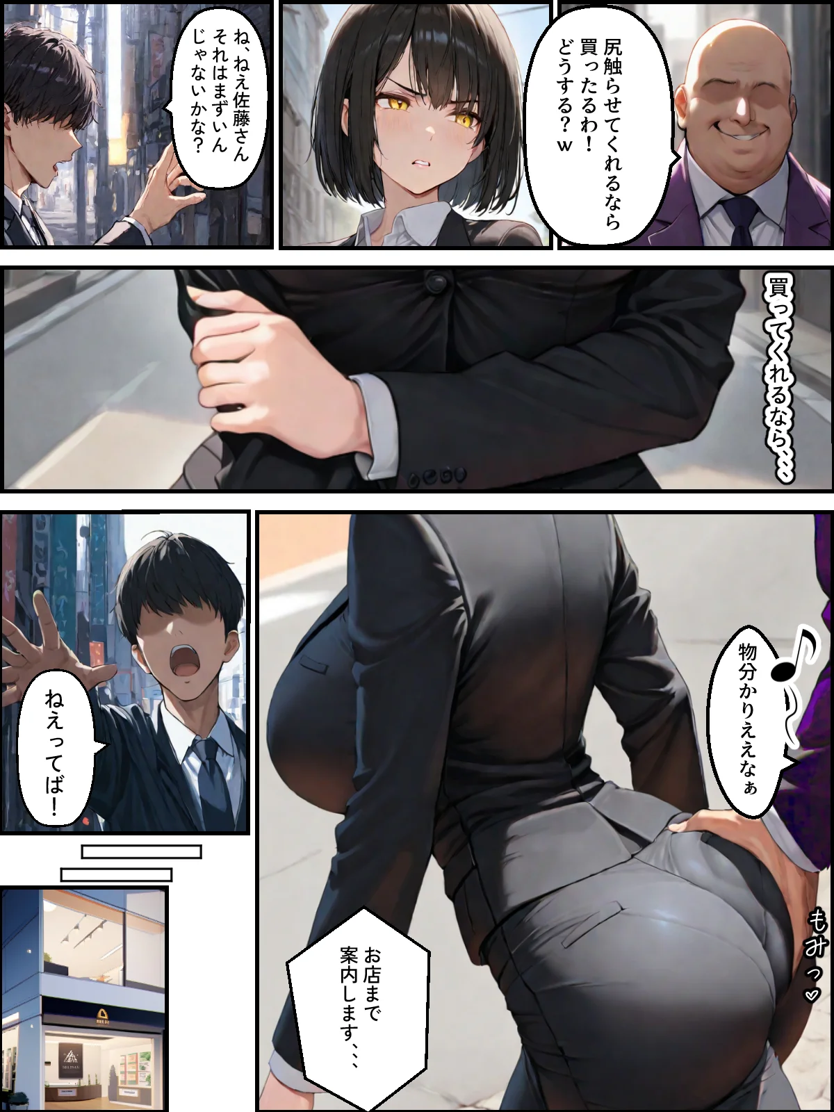NTR漫画5作品300P総集編！パソコン部、幼馴染、新卒ちゃん、バスケ女子、リフレ嬢 幼なじみ・寝取り・寝取られ・NTR・鬱 サンプル19ページ目（迂路沢）